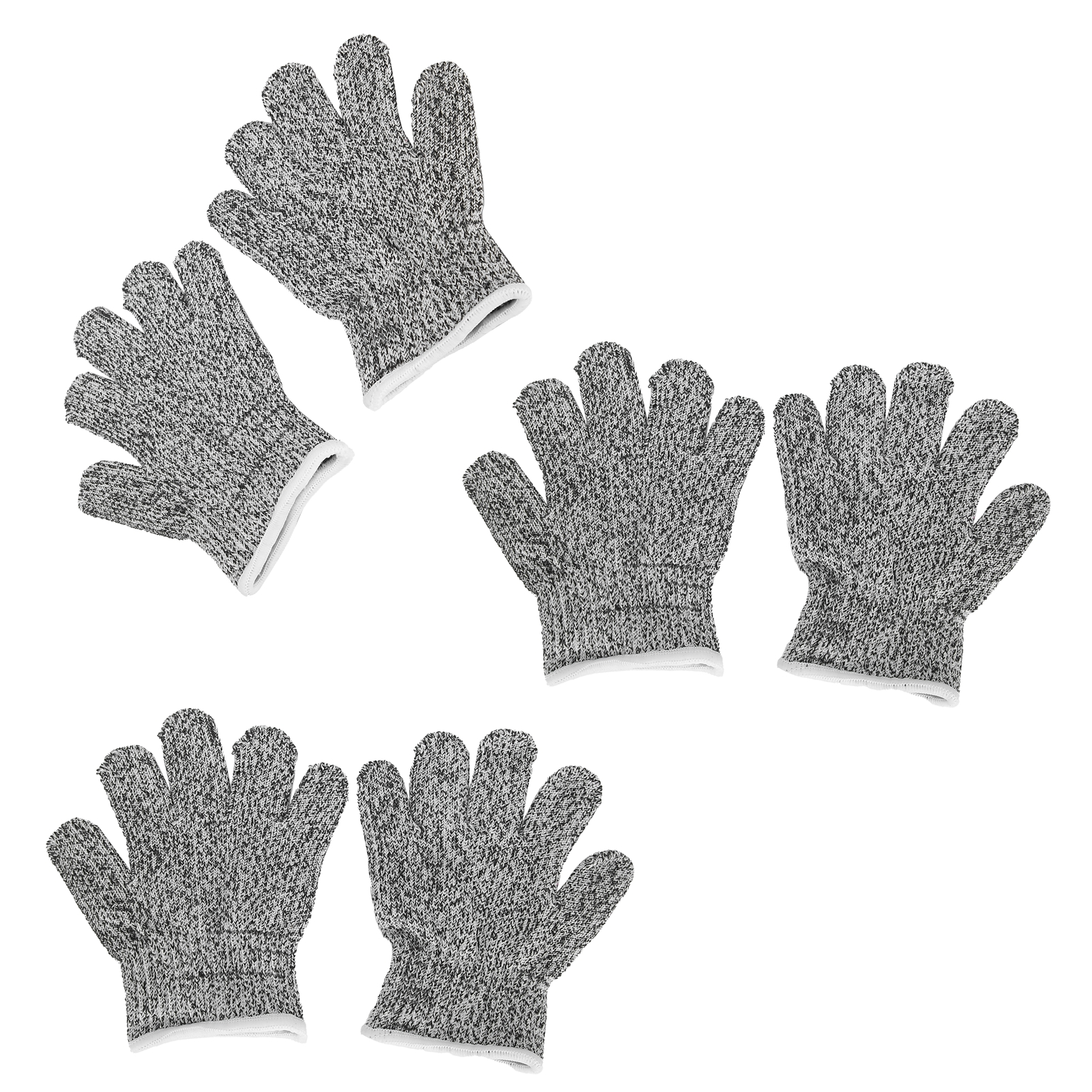 3 Paar Schnittfeste Handschuhe Für Kinder, Gartenarbeit, Outdoor-aktivitäten, Schnittfeste Arbeitshandschuhe