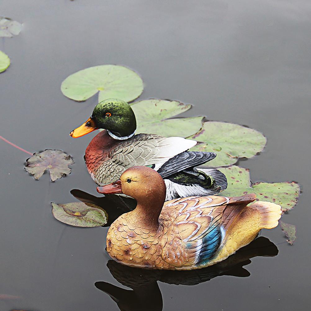 Schwimmende Ente Für Den Teich, Dekorative Entenfigur Für Teich Und Schwimmbad, Schwimmende Gartendekoration