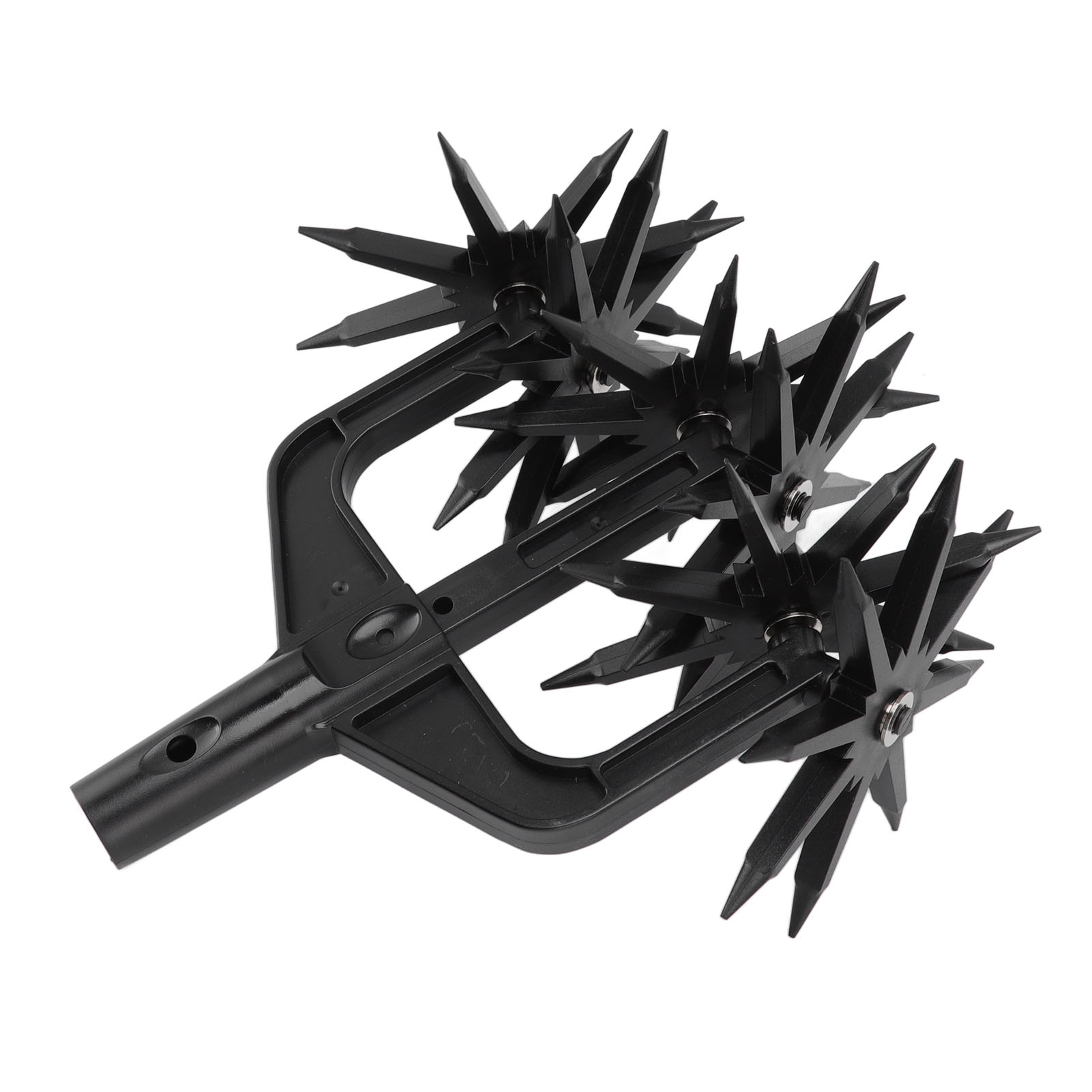 Robuster 2-in-1-gartenvertikutierer, Rechen, Rotationsbelüfter Und Vertikutierer Für Rasenflächen