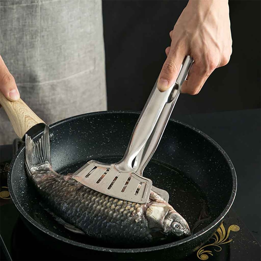 Fischzange, Grillzange Aus Edelstahl, Brotzange, Küchenutensil