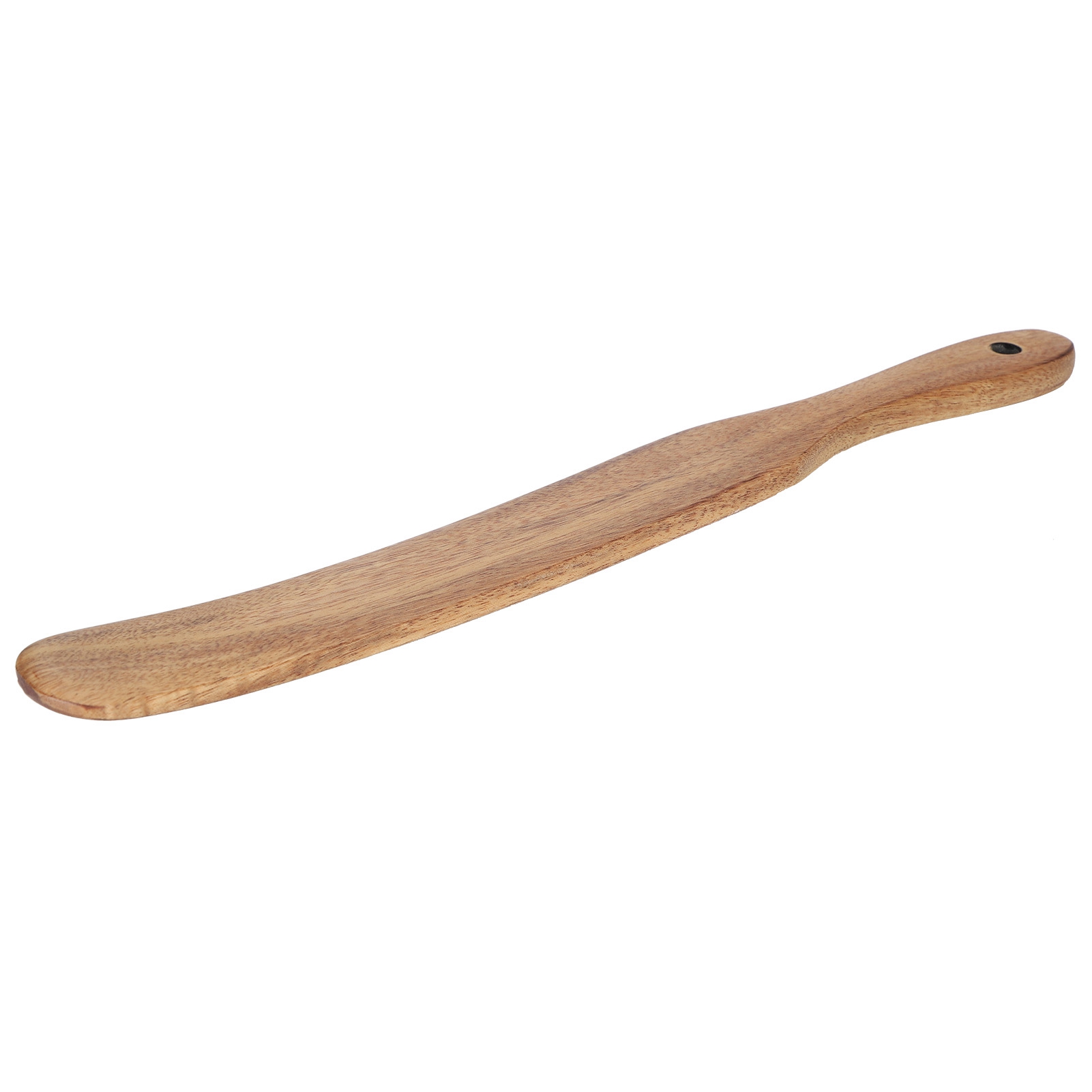 Teak-küchenlöffel, Hölzerne Bratschaufel, Haushaltsutensil 28 X 3 Cm