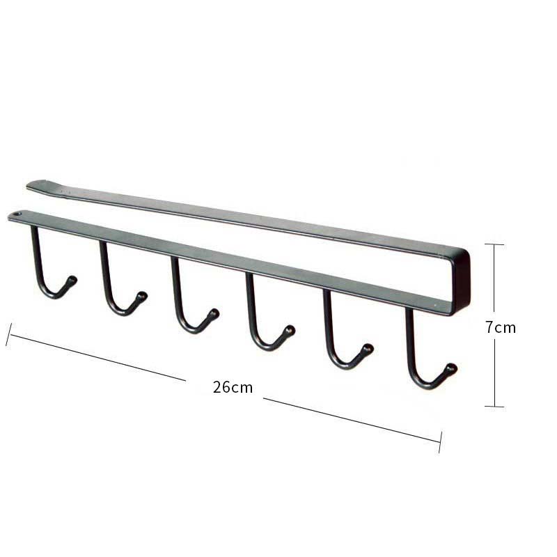 Wandmontierter Becherhalter, Schrankhaken, Glasbecherhalter, Organizer Für Küche Und Haushalt