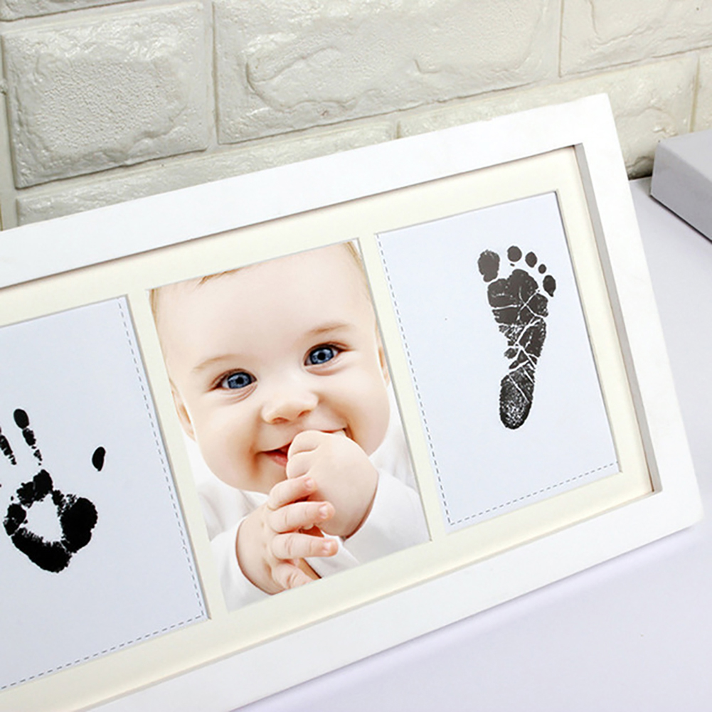 Bilderrahmen Für Hand- Und Fußabdrücke Von Neugeborenen, Perfektes Geschenkset Zur Babyparty