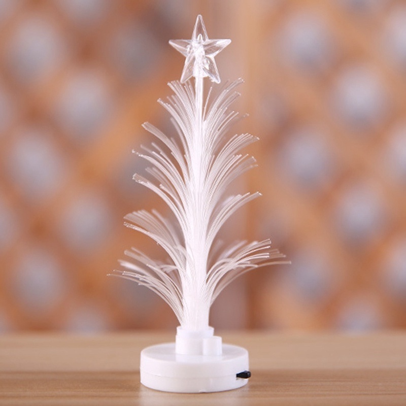 7-farbige Led-lichterkette Mit Glasfaseroptik, Dekorative Schreibtischlampe, Weihnachtsgeschenk