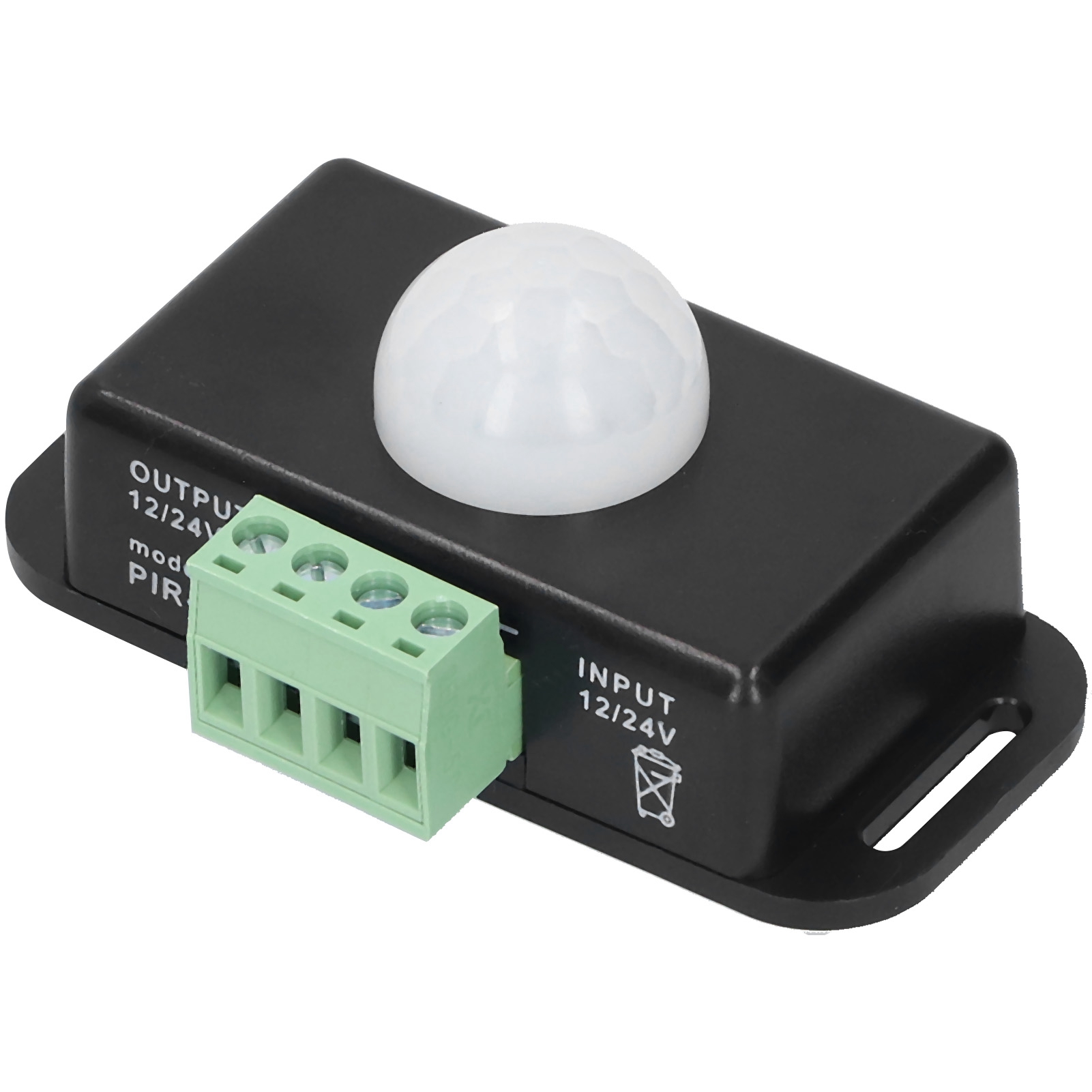 Konvolut Aus 2 Infrarot-bewegungsmeldern Für Den Menschlichen Körper Mit Led-schalter Für Schaltschränke (12–24 V)