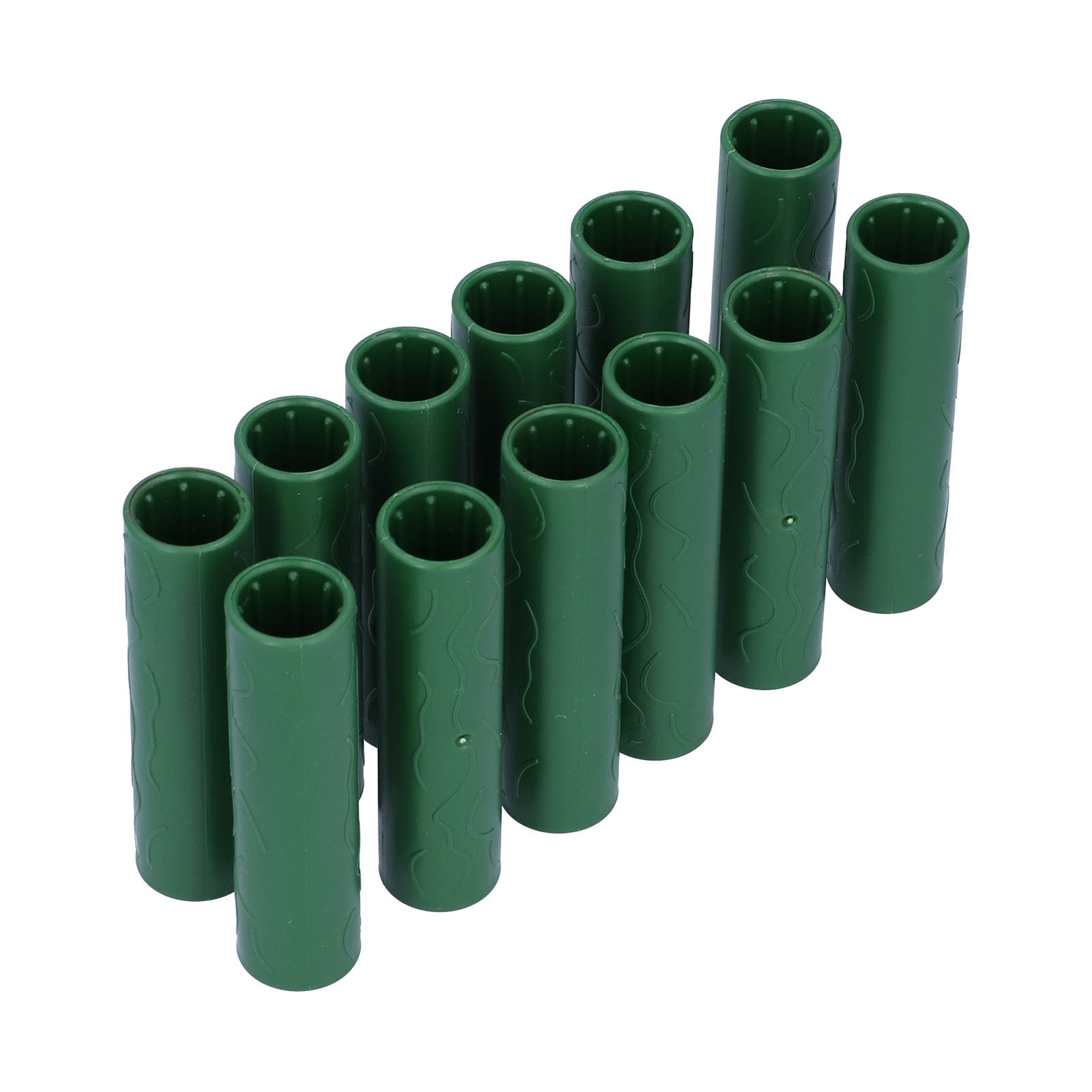 12-teiliges Verbindungsrohr Für Gartenspaliere, Kletterpflanzenstützen Und Pfahlverbinder, 11 Mm Innendurchmesser