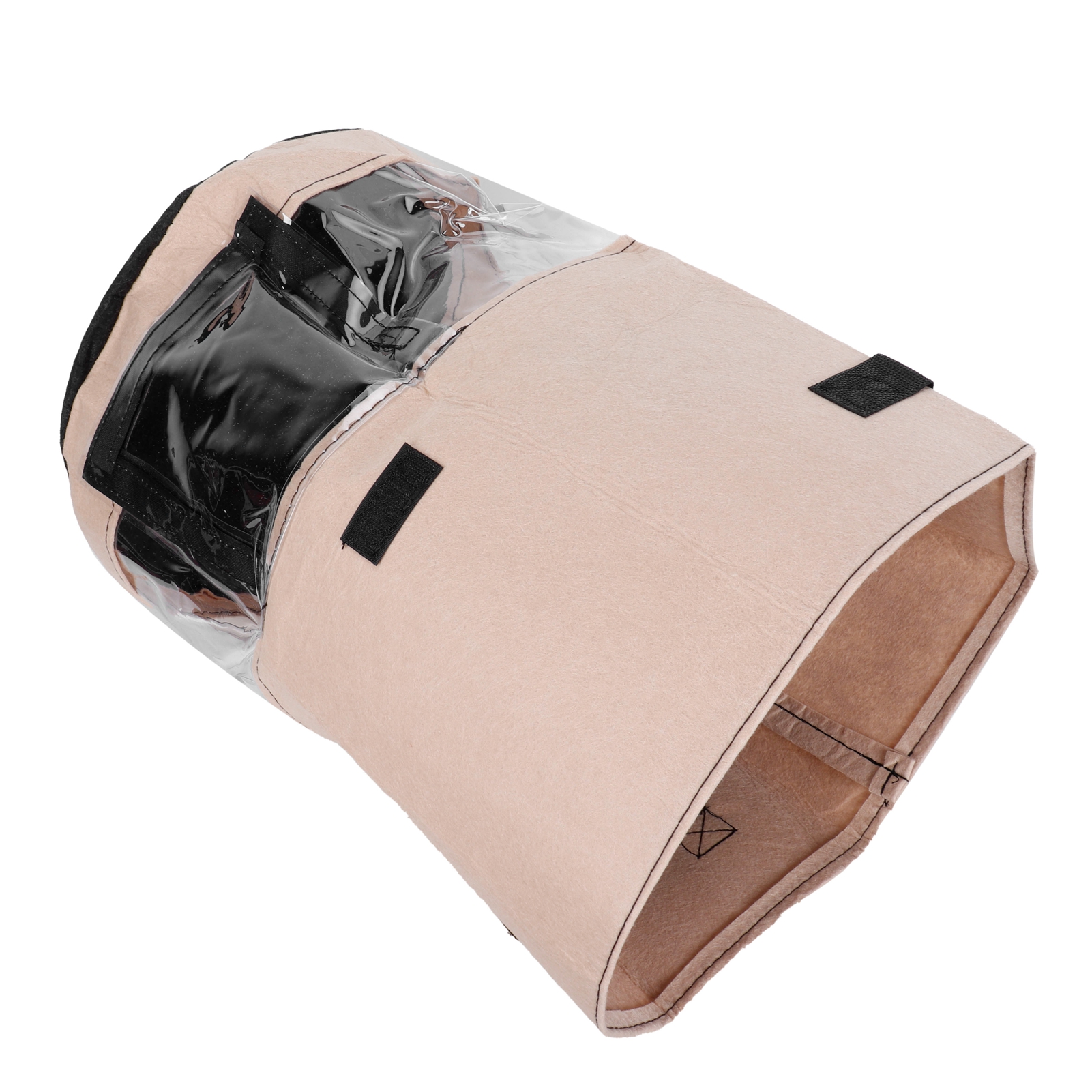 Transparenter Pflanzsack Für Gemüse, Kartoffelpflanzgefäß, Für Drinnen Und Draußen, Braun, 35 X 45 Cm, 43 L/10 Gallonen