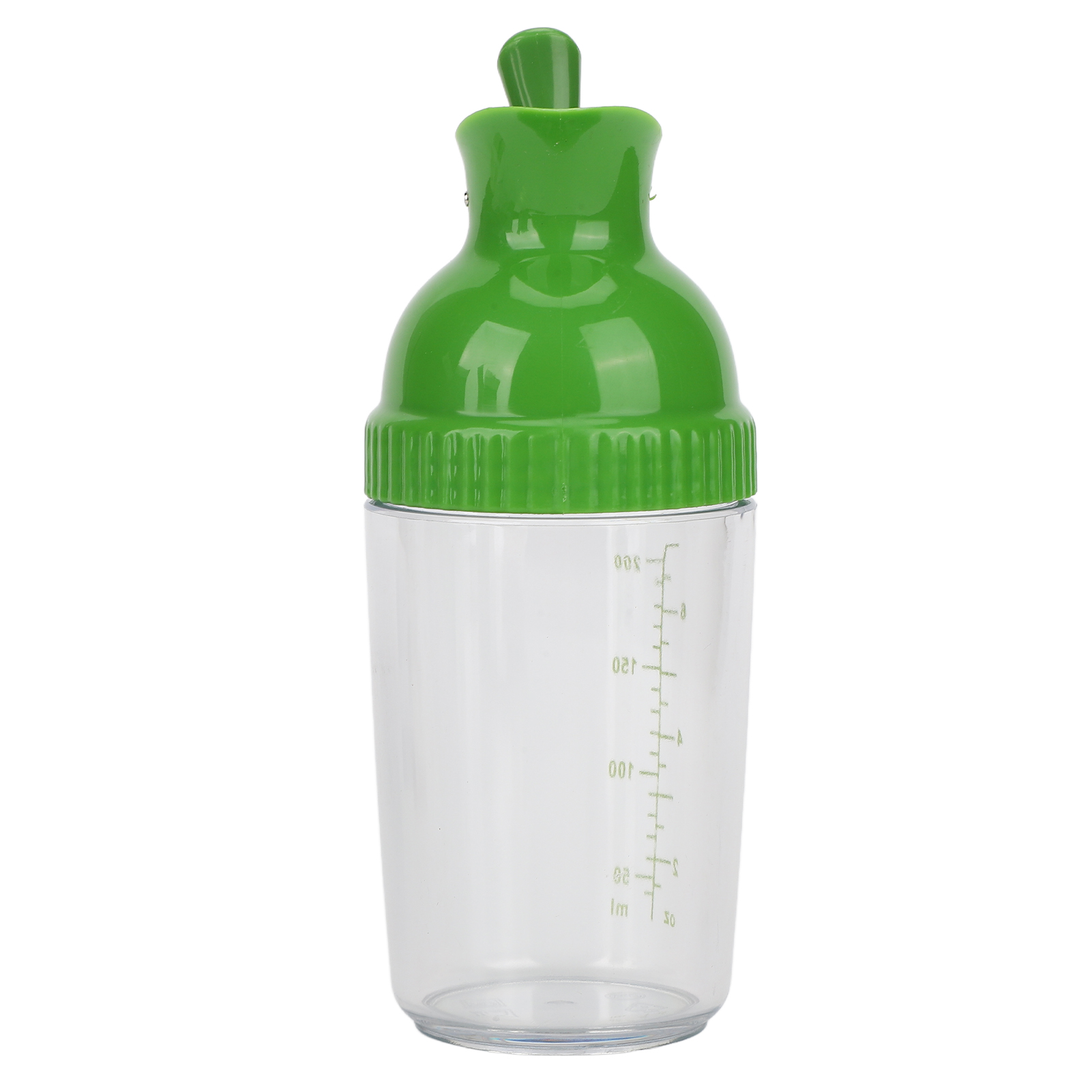 200 Ml Bpa-freier Messbecher, Auslaufsicheres Salatdressing-glas Mit Deckel, Geeignet Für Umweltfreundliche Küchen.