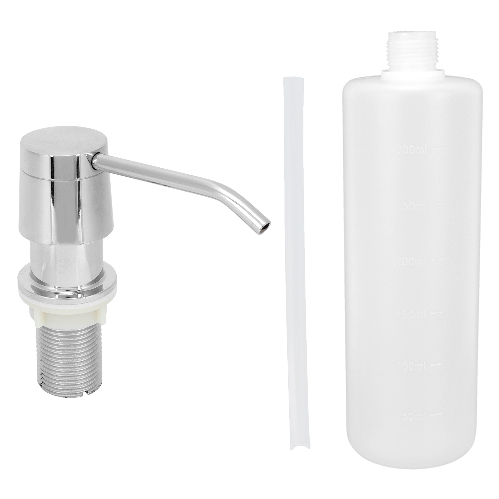 350-ml-seifenspender Für Waschbecken, Flüssiglotionpumpe, Badezimmer-organizer-behälter, Praktisches Accessoire.