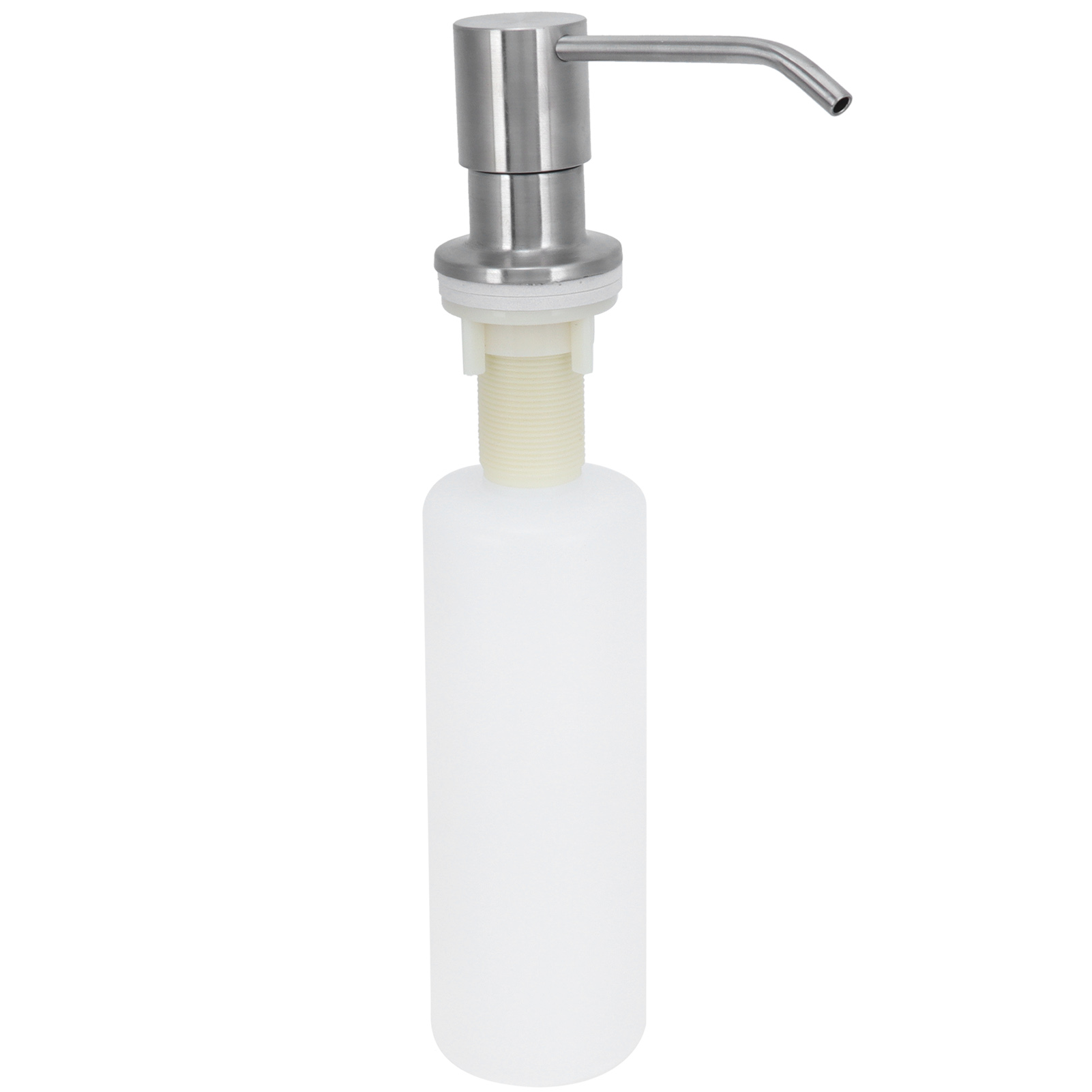 Seifenspender Für Die Küchenspüle, Nachfüllbare Lotionflasche Aus Gebürstetem Edelstahl, Wiederverwendbare Pumpe, Organizer Für Die Arbeitsplatte