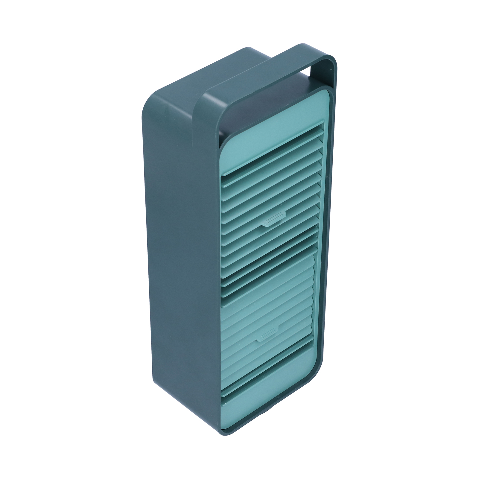 Wiederaufladbarer Usb-doppelflügel-drehventilator Für Zuhause, Büro Oder Studentenwohnheim (grün)