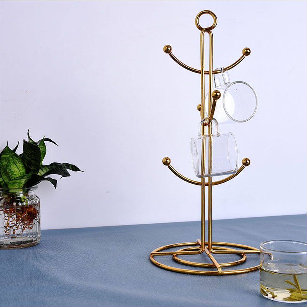 Becherhalter Aus Eisen, Wandbecherregal, Aufbewahrung Für Küchenbecher, Wohnaccessoires.