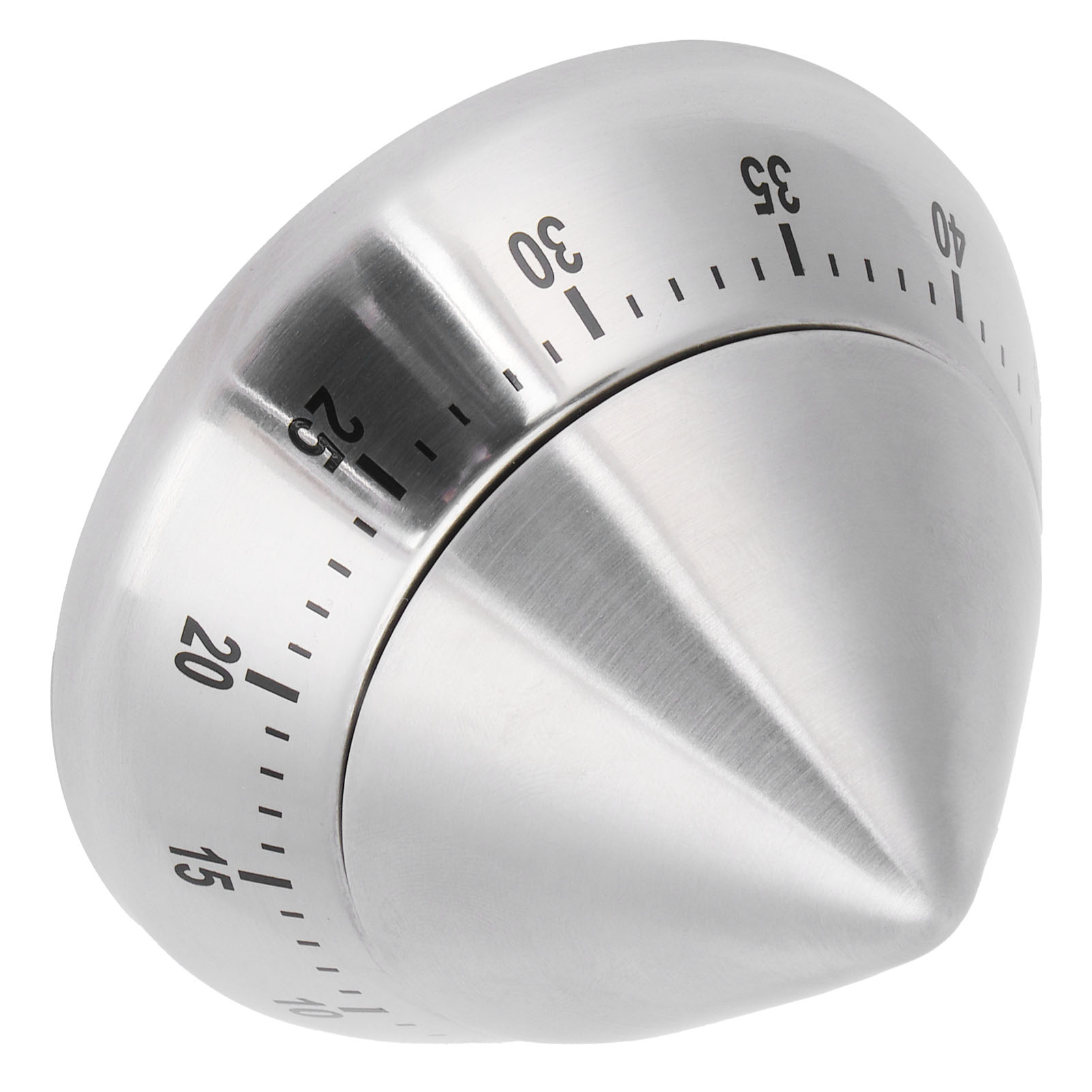 Küchentimer Aus Edelstahl, Mechanisch, Zeiterinnerung, Zeitmanagement, Spitz Zulaufend