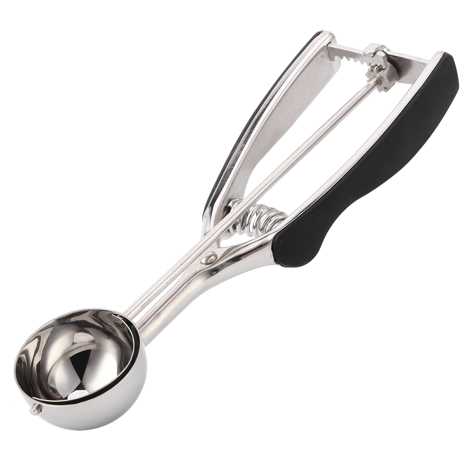Eiskugelportionierer Aus Edelstahl, Fruchtlöffel, Melonenausstecher, 44-mm-kugellöffel Für Die Küche