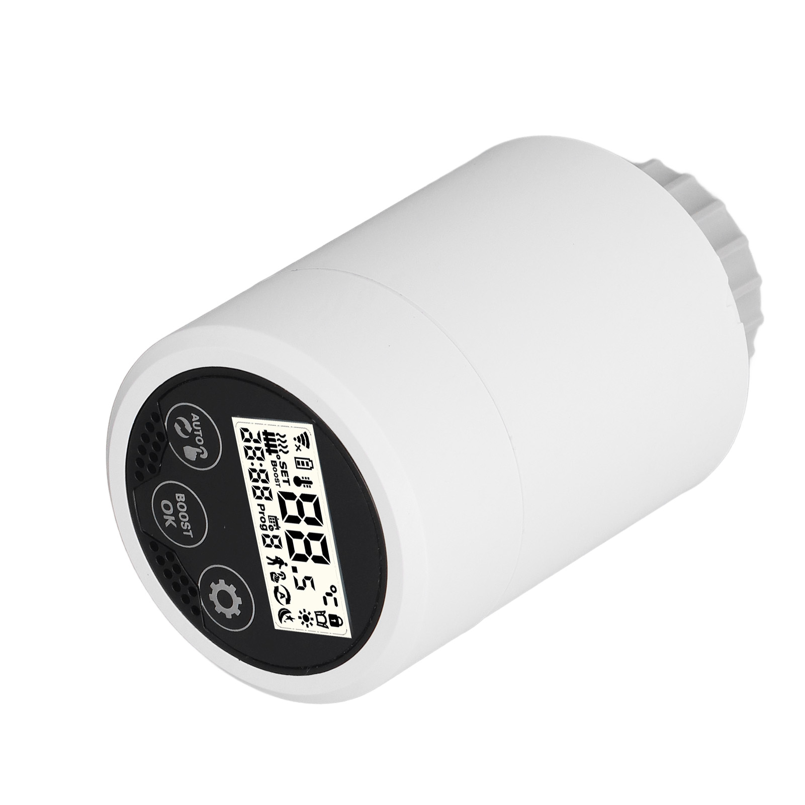 Intelligentes Thermostatventil Für Heizkörper, Vernetztes Thermostatventil, Steuerung Über Mobile Anwendung, Zigbee-kompatibel.