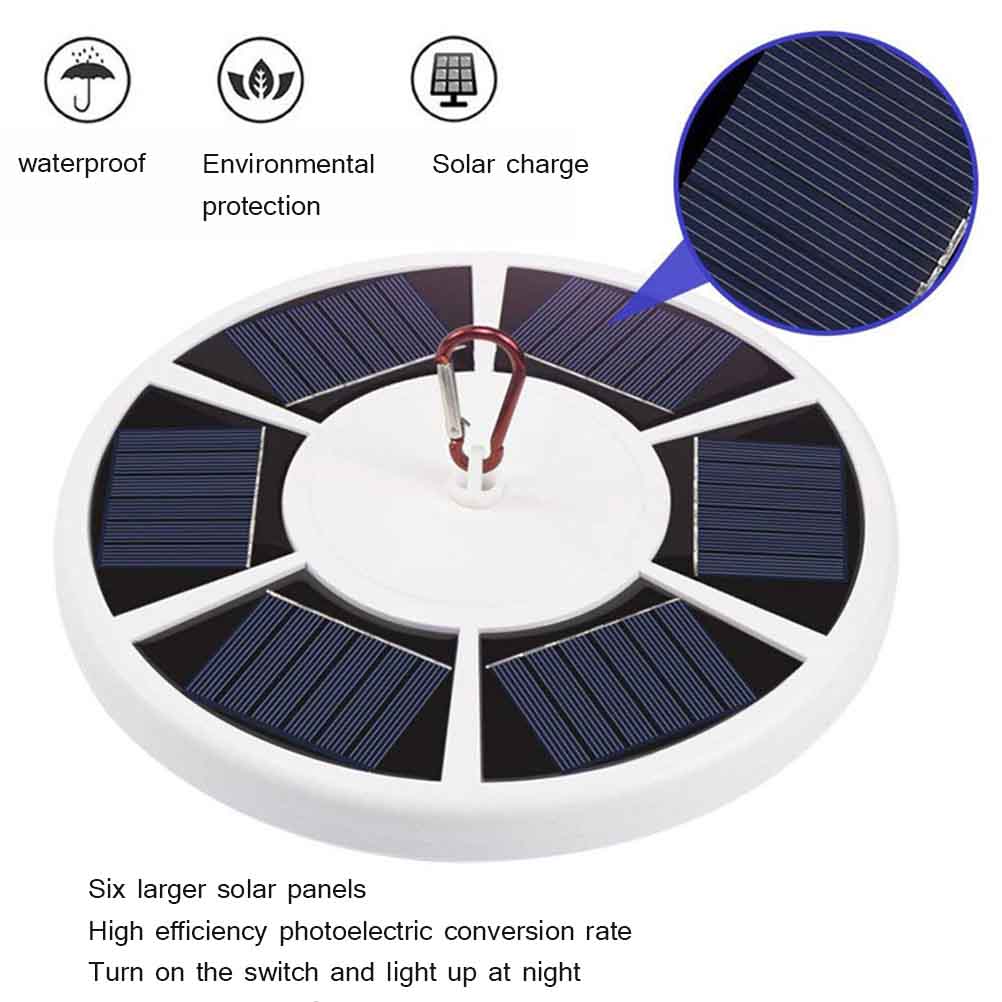 Solarbetriebene 42-led-fahnenmastleuchte, Solarbetriebener Fahnenmast-scheinwerfer, Wasserdichte Außenbeleuchtung