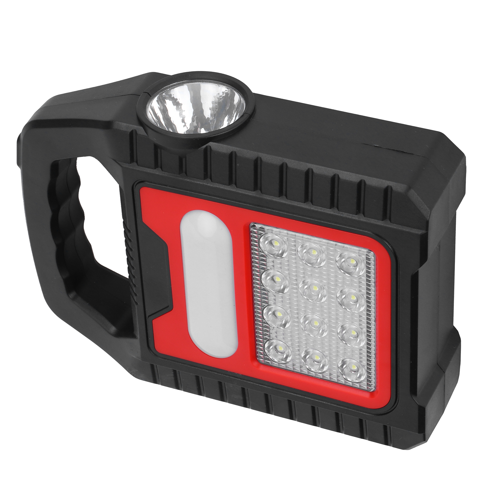 Wiederaufladbare Usb-taschenlampe Mit Solarpanel, Tragbare Led-taschenlampe Für Reparatur Und Inspektion