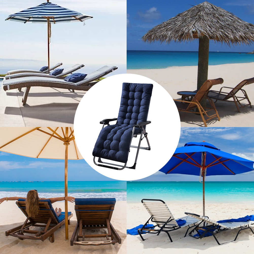 Gartenliegenkissen, Sonnenliegenkissen, Entspannungskissen Für Reisen Und Urlaub, Für Drinnen Und Draußen
