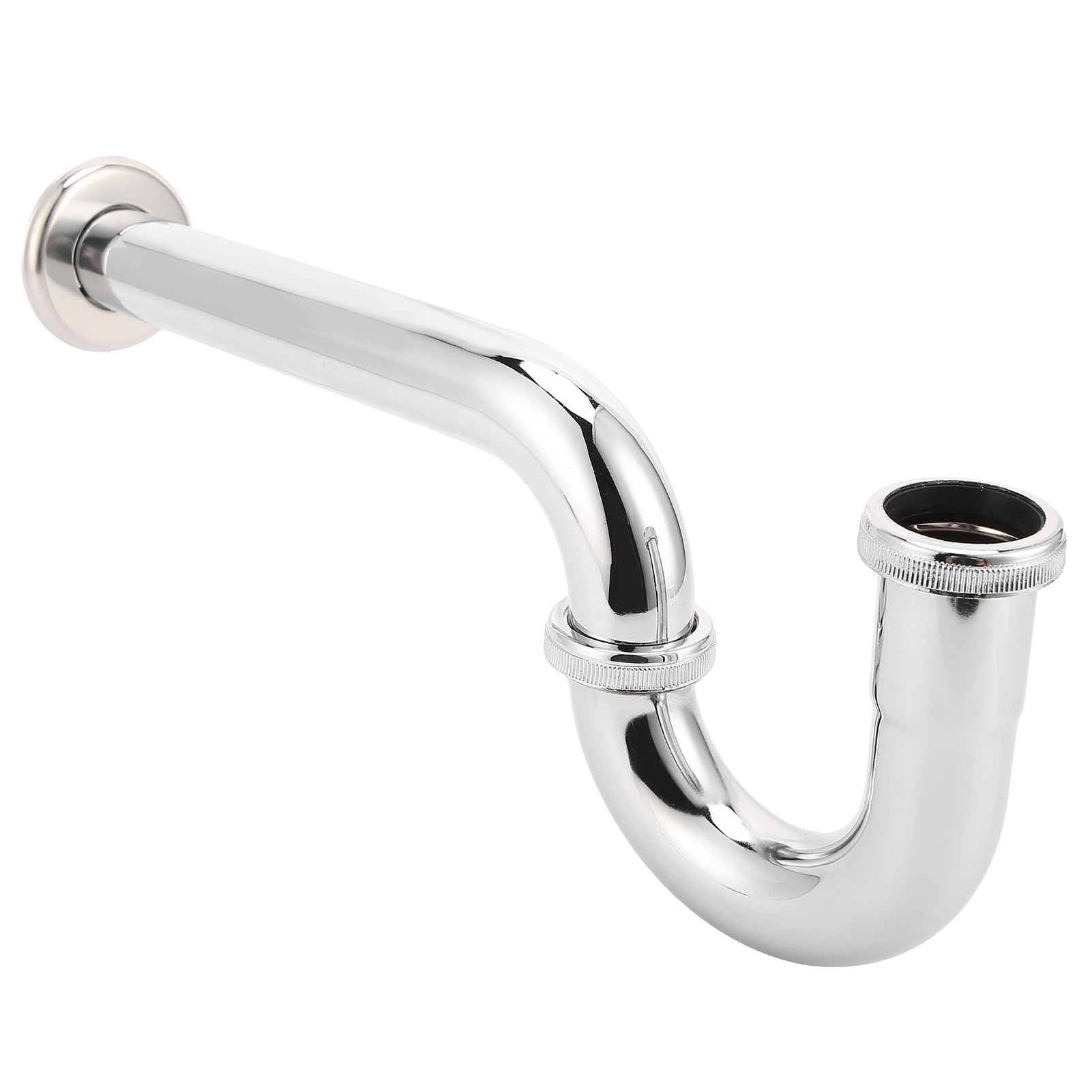 Siphon-set Für Spülbecken Mit Ablassventil Und Abflussrohr, Sanitärzubehör Für Spülbecken Und Waschbecken.