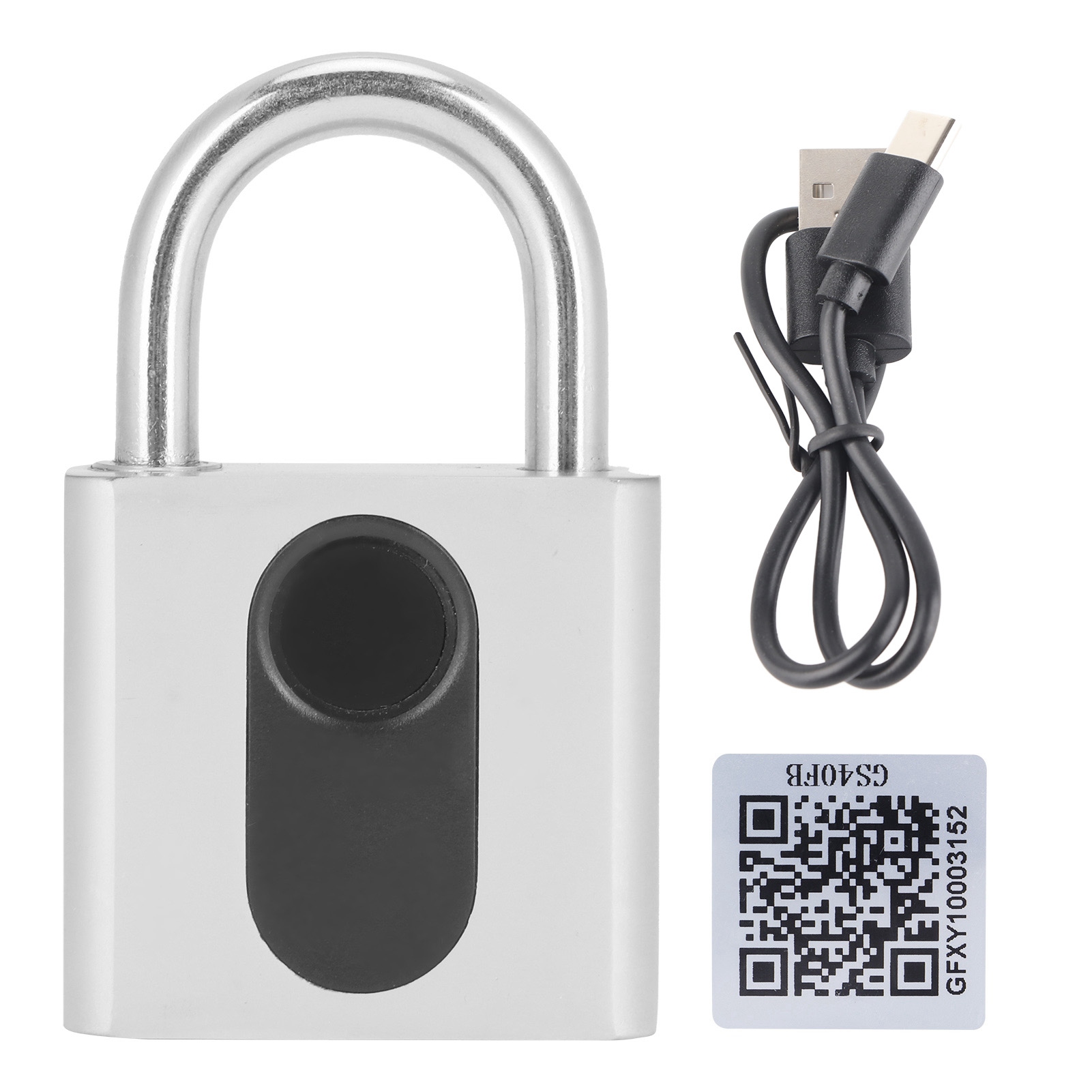 Intelligentes Bluetooth-fingerabdruckschloss, App-gesteuertes Telefonschloss, Set Für Studentenwohnheime Und Lagerhallen