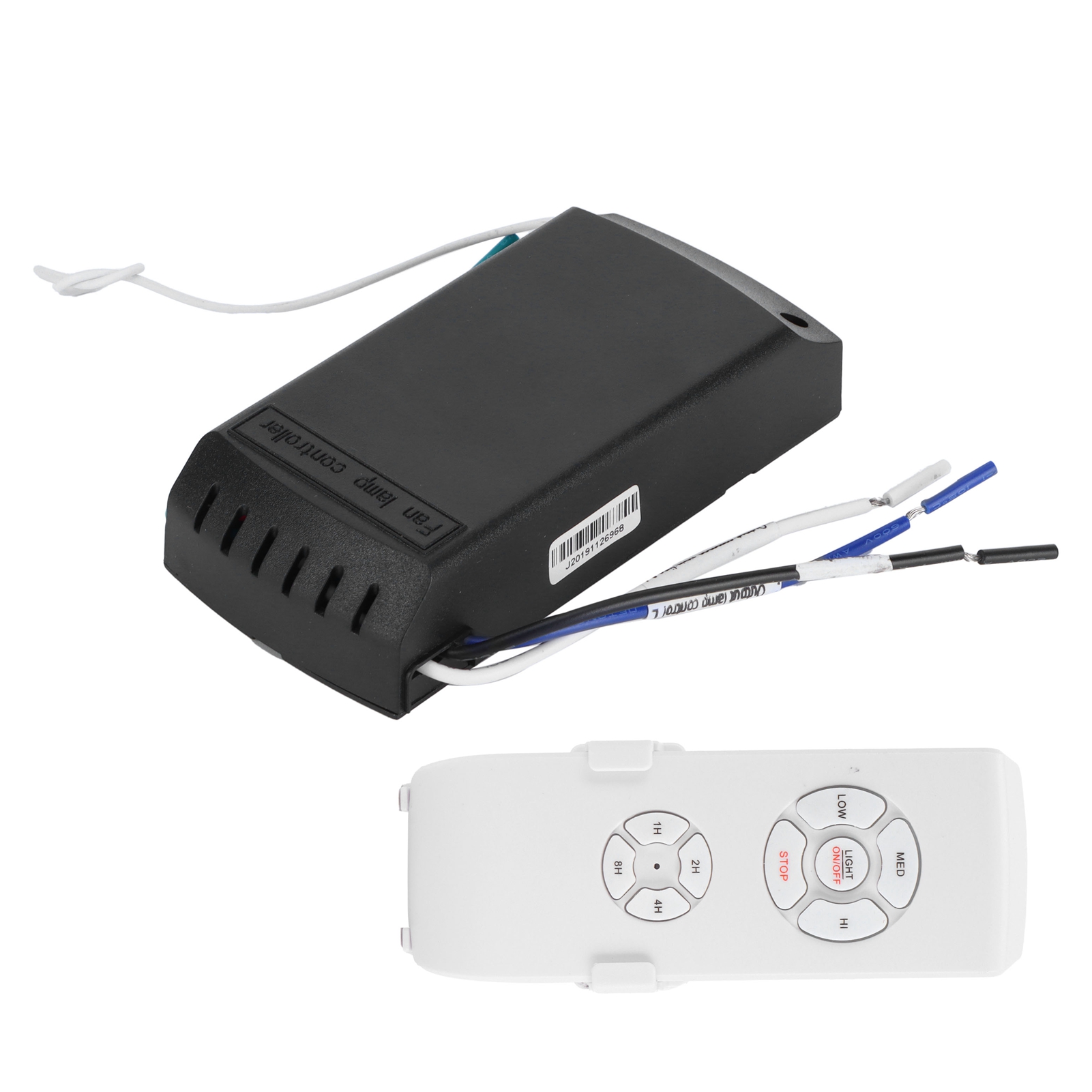 Kabellose Fernbedienung Für Deckenventilator Mit Timer, Kompatibel Mit 85-265v-lampen, Fernbedienungsset