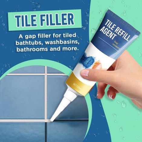 Wasserdichtes Fliesenfugenreparaturset, Dichtmittel Für Badezimmer- Und Küchenfugen