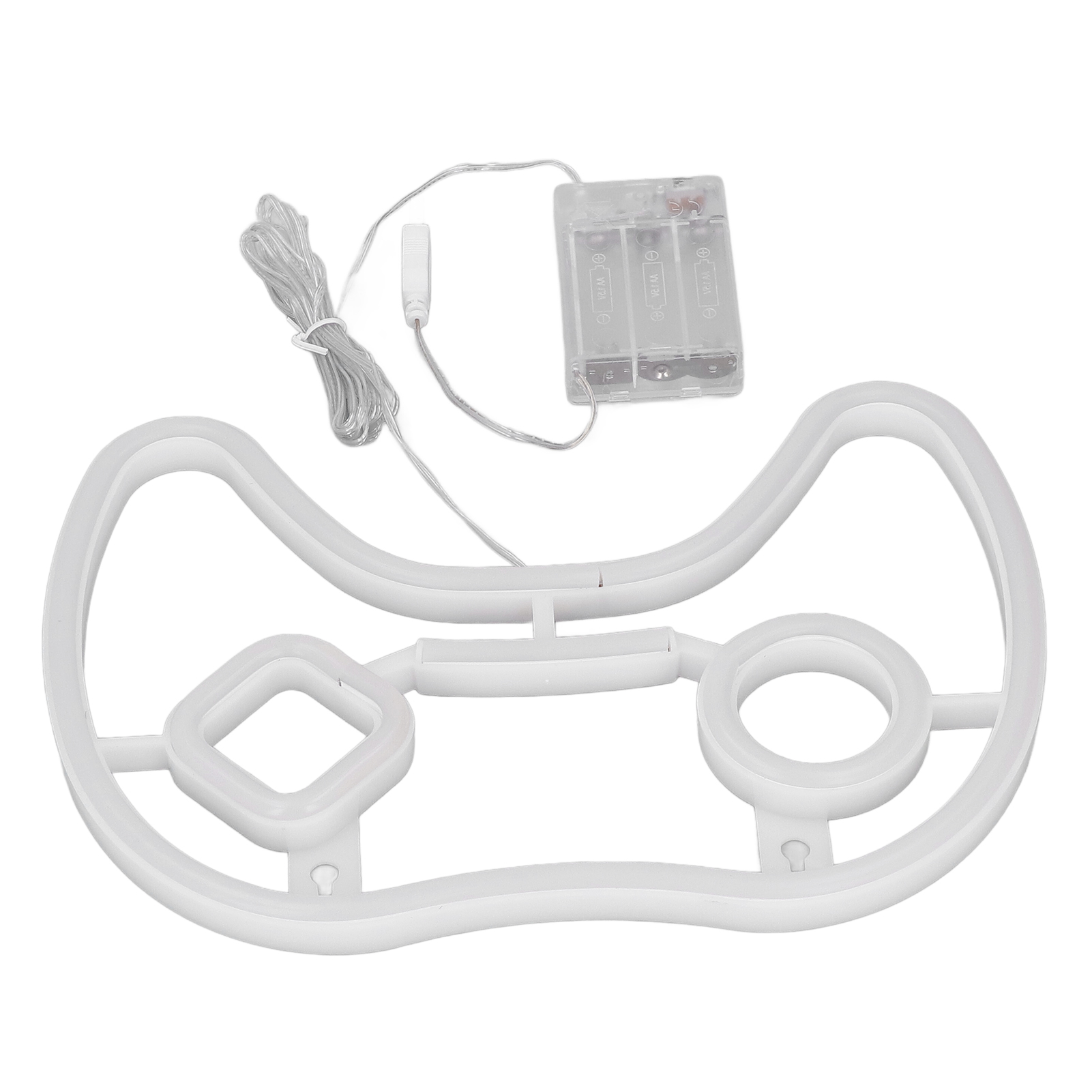 Led-leuchtschild In Form Eines Gamecontrollers, 28 X 19 Cm, Aus Unbedenklichem Abs-pvc, Batterie- Oder Usb-betrieben, Ideal Für Schlafzimmer Und Partys