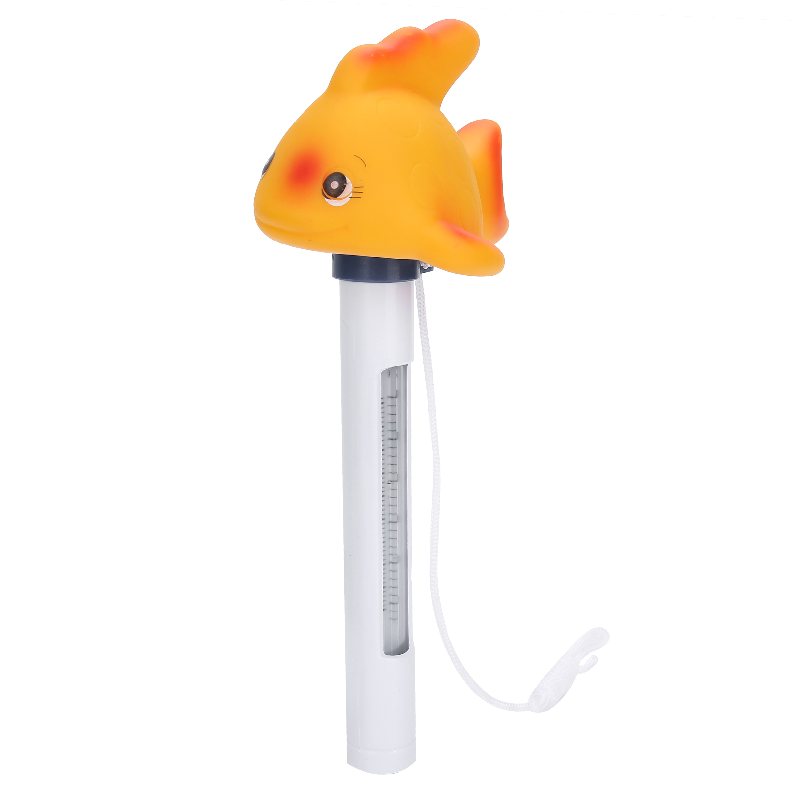 Schwimmendes, Goldfischförmiges Poolthermometer, Temperaturanzeiger Mit Skala Für Teiche