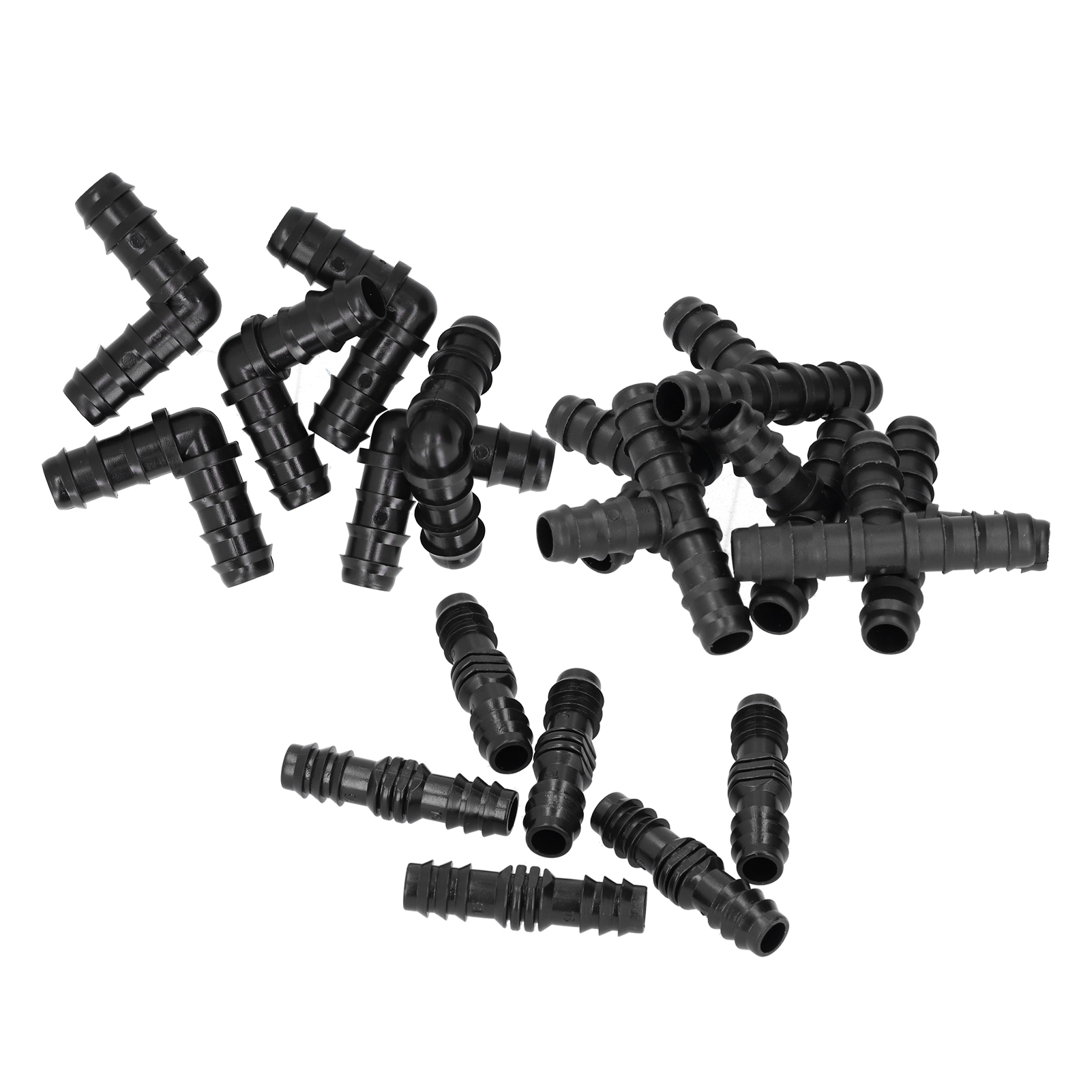 Set Mit 18 Schlauchverbindern Für Tropfbewässerung, Gartenbewässerungssysteme, 1/2-zoll-schlauchzubehör.