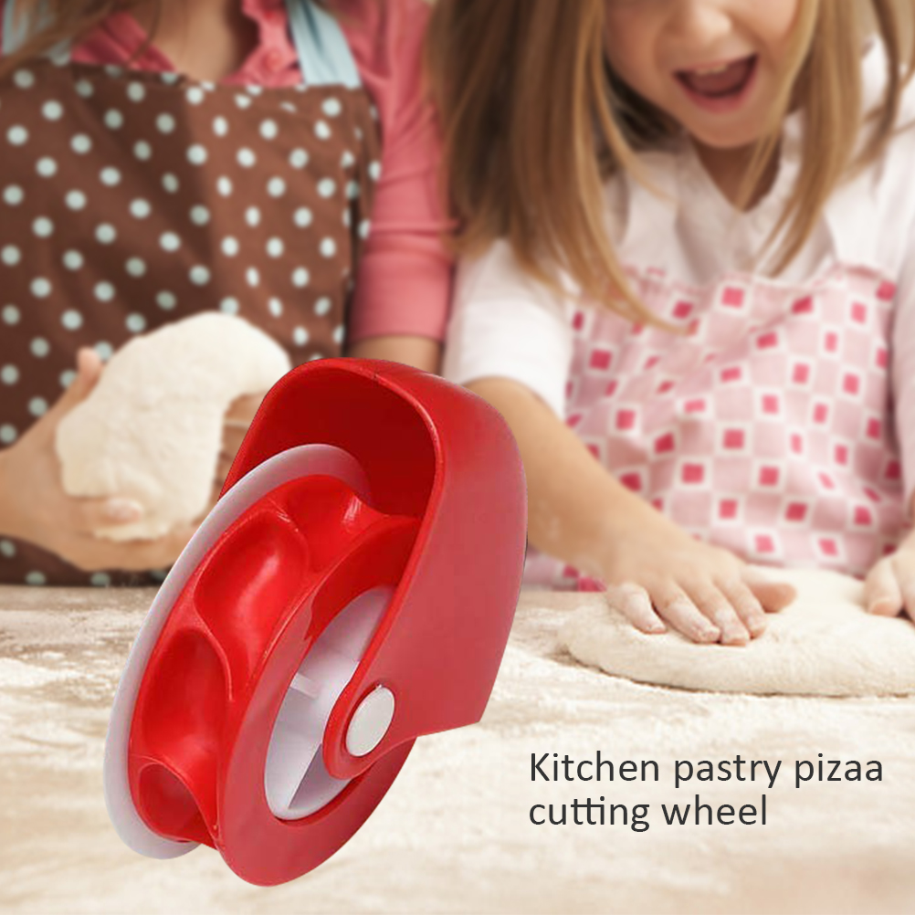 Dekoratives Teigrädchen, Pizzaschneider, Diy-kuchenausstecher, Gebäckschneidewerkzeug