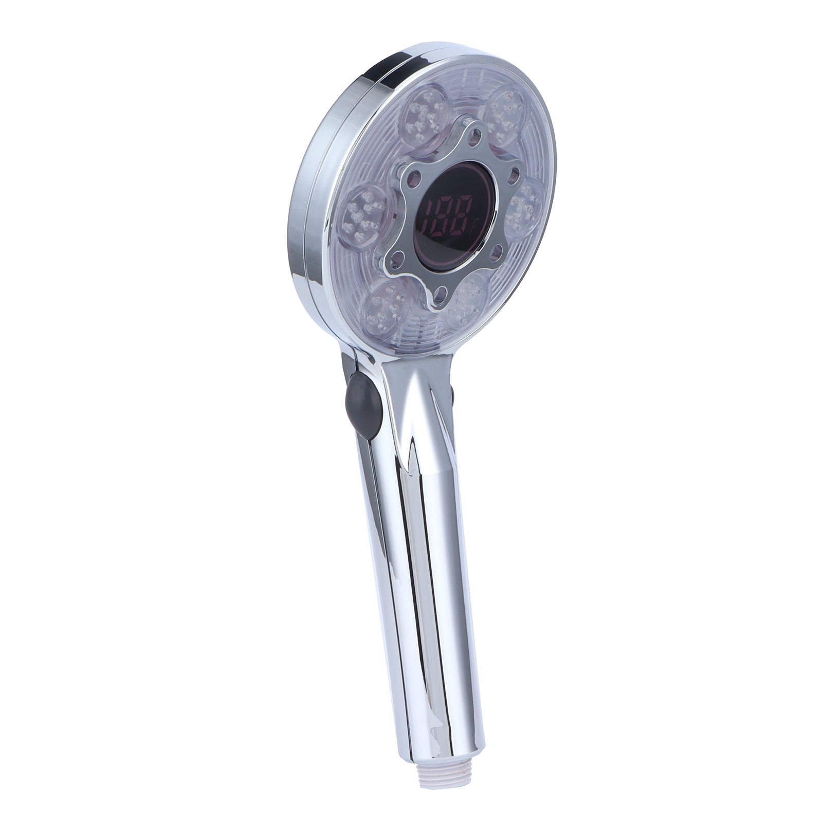 3-farbige Led-handbrause Mit Wassersparfunktion, G1/2 Duschkopf Für Badezimmer