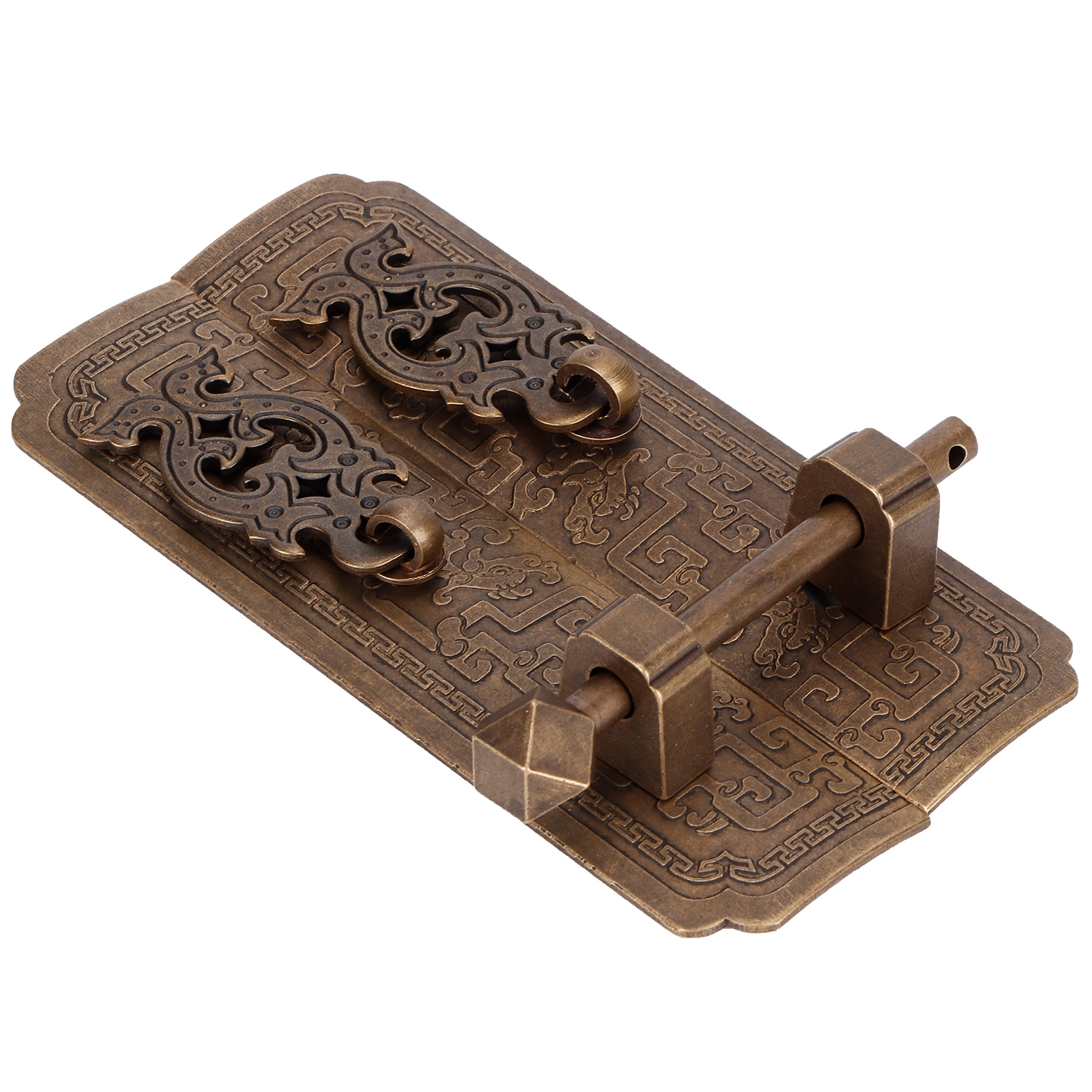 Antiker Türgriff Aus Kupfer, Chinesischer Stil, Set Von Türgriffen Für Schränke Und Kommoden, Zubehör