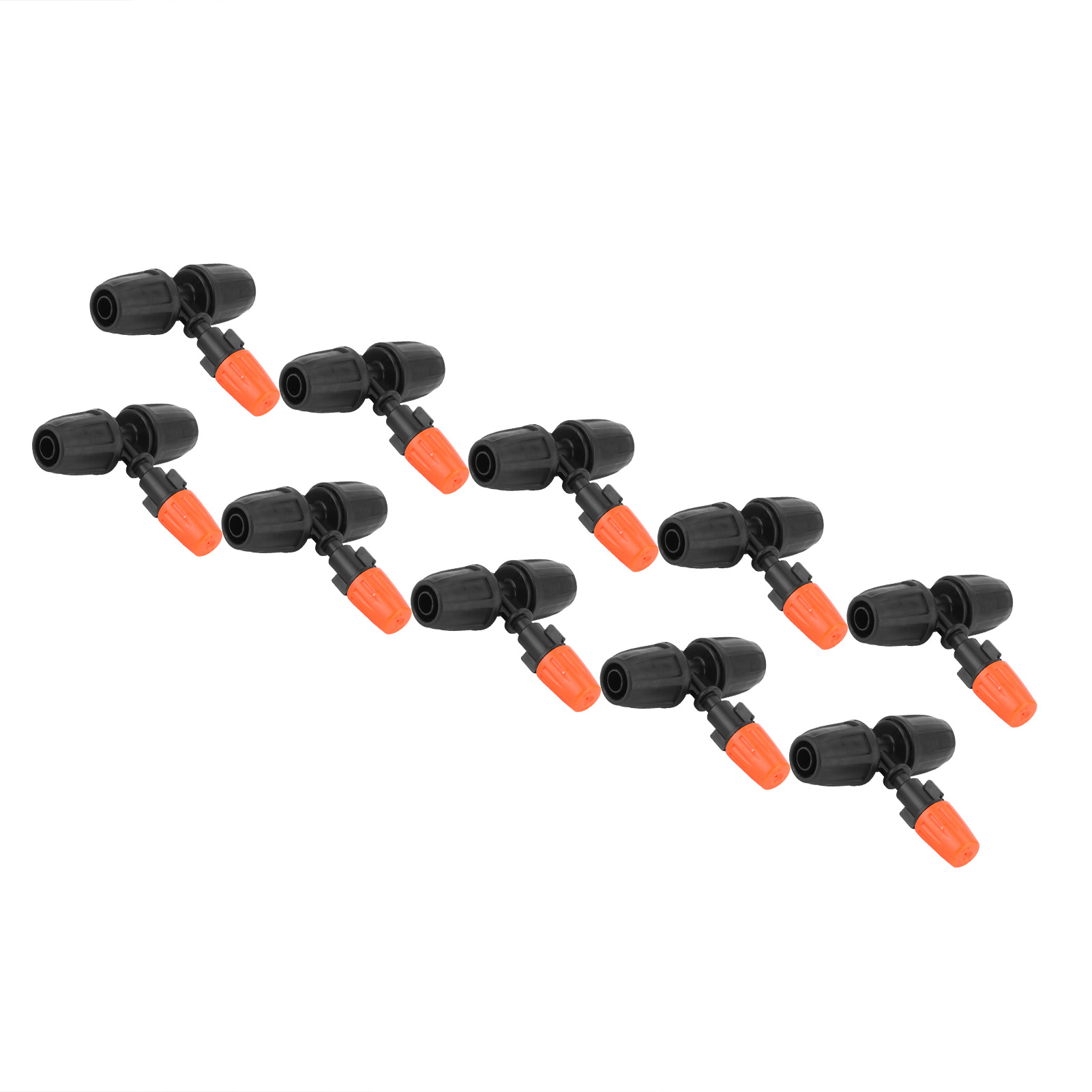 Set Mit 10 Gartensprengern Mit Verstellbaren Sprühdüsen Für 8/12-zoll-schläuche, Bewässerungszubehör