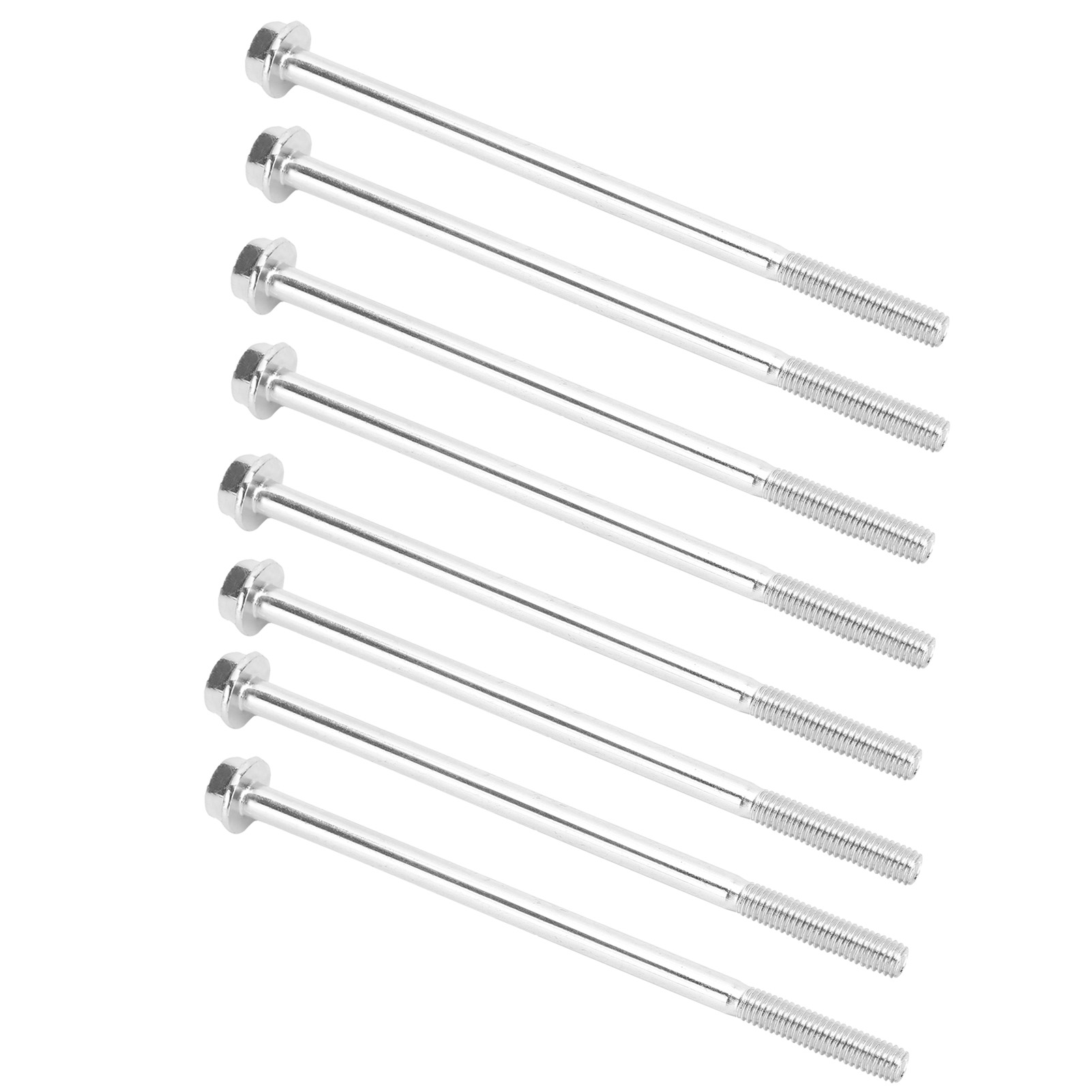 Packung Mit 20 Langen Sechskantschrauben M6 X 120 Mm Für Motoren, Landwirtschaft Und Haushalt