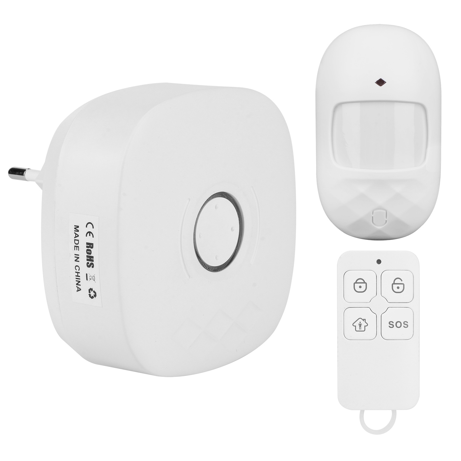Drahtloses Wlan-türsensor-system Mit Magnetdetektor Und Alarmfunktion (eu 100–240 V)
