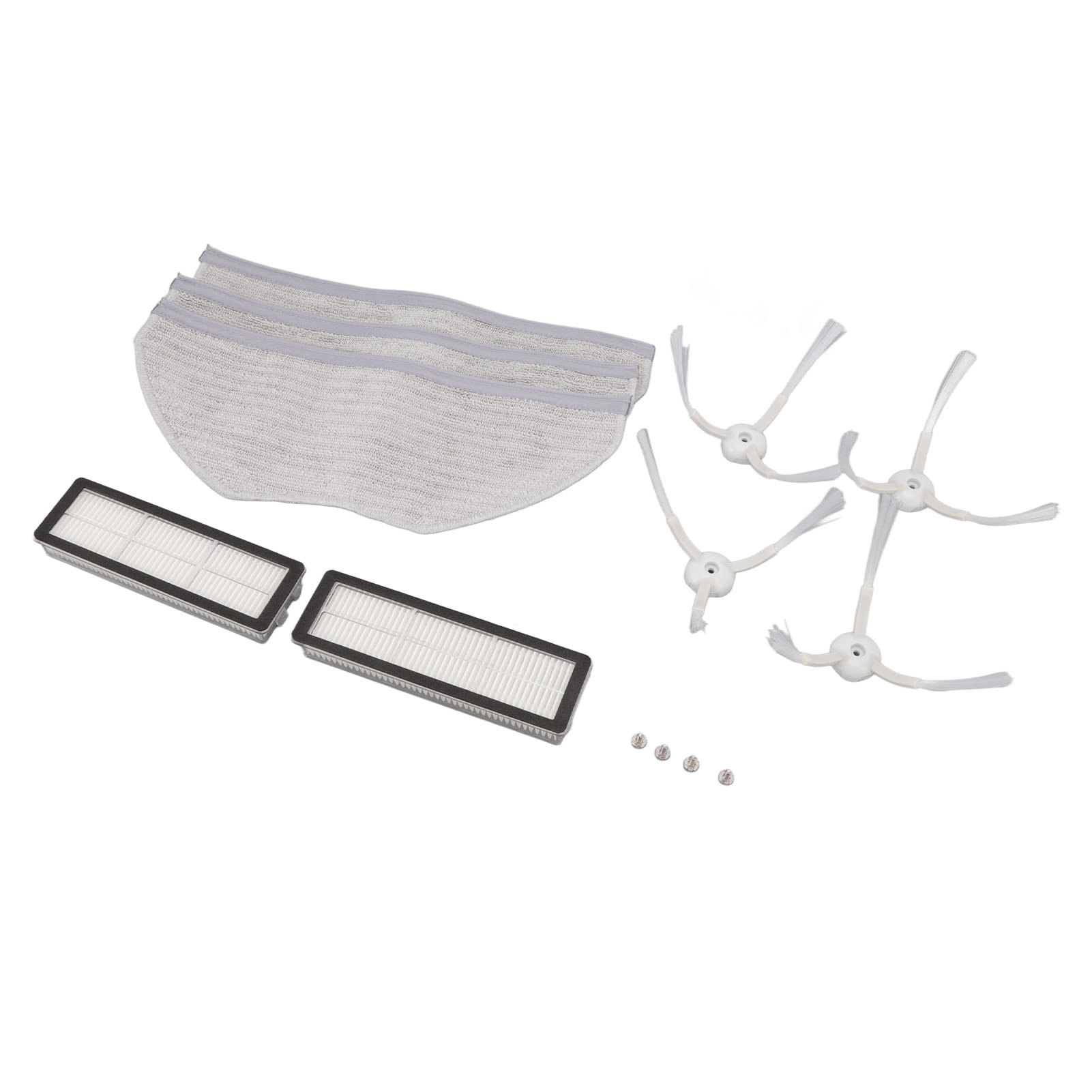 Ersatz-seitenbürsten-set + Filter + Anti-verwicklungs-wischpads Für Den Mijia Stfcr01sz Saugroboter, Universelle Reinigungsteile