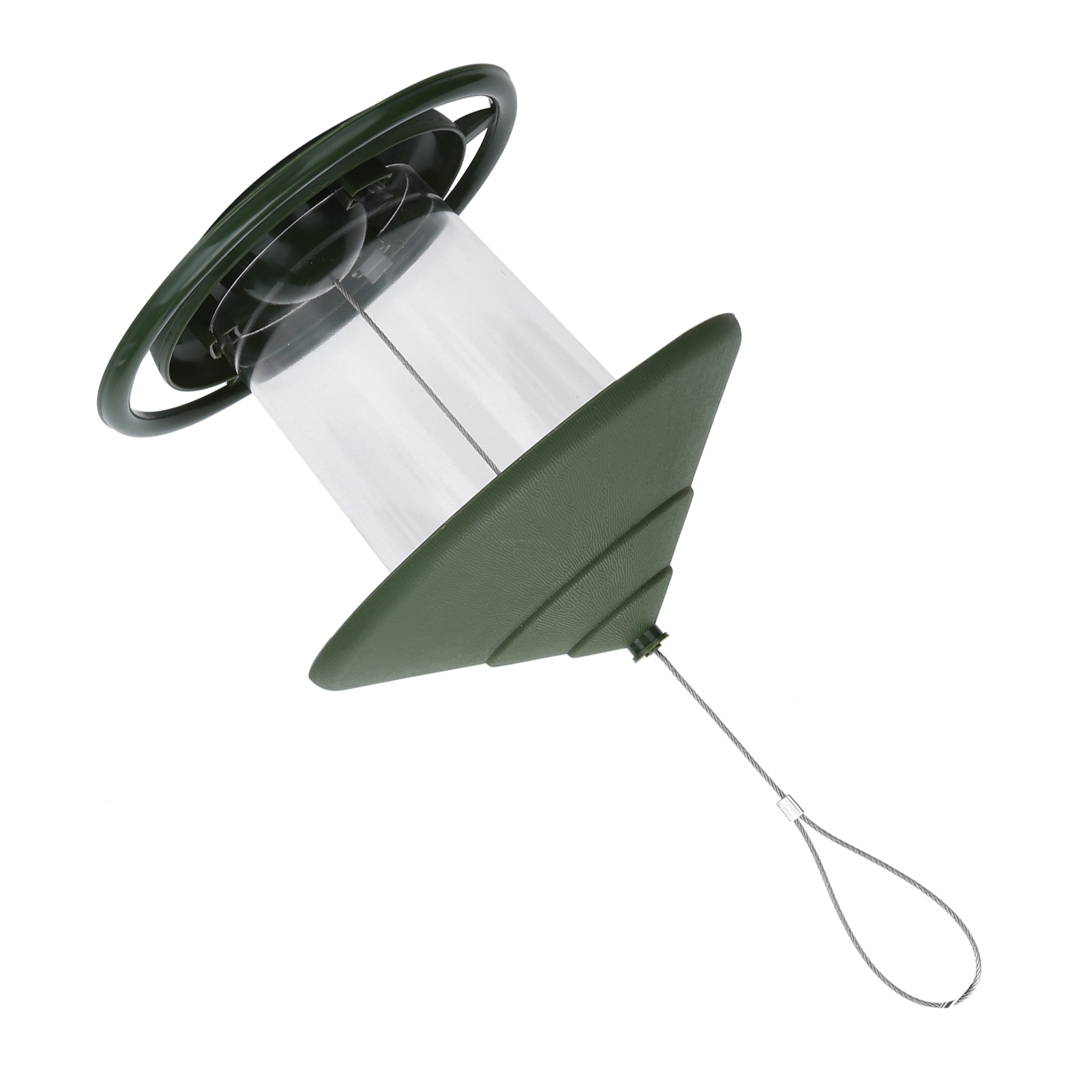 Hängender Vogelfutterspender Aus Kunststoff Für Den Außenbereich, Vogelfutterspender, Garten- Und Hofaccessoire.