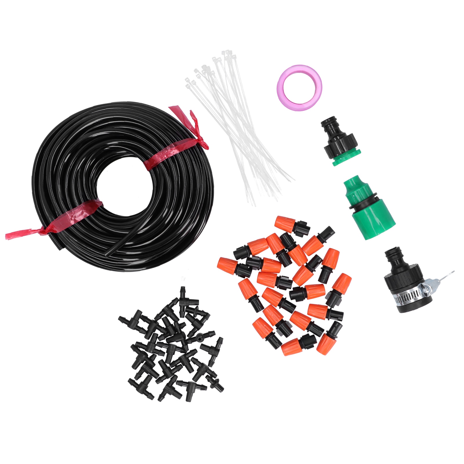 Automatisches 20-m-bewässerungsset Für Pflanzen, Garten-tropfbewässerungssystem, Gartenschlauch