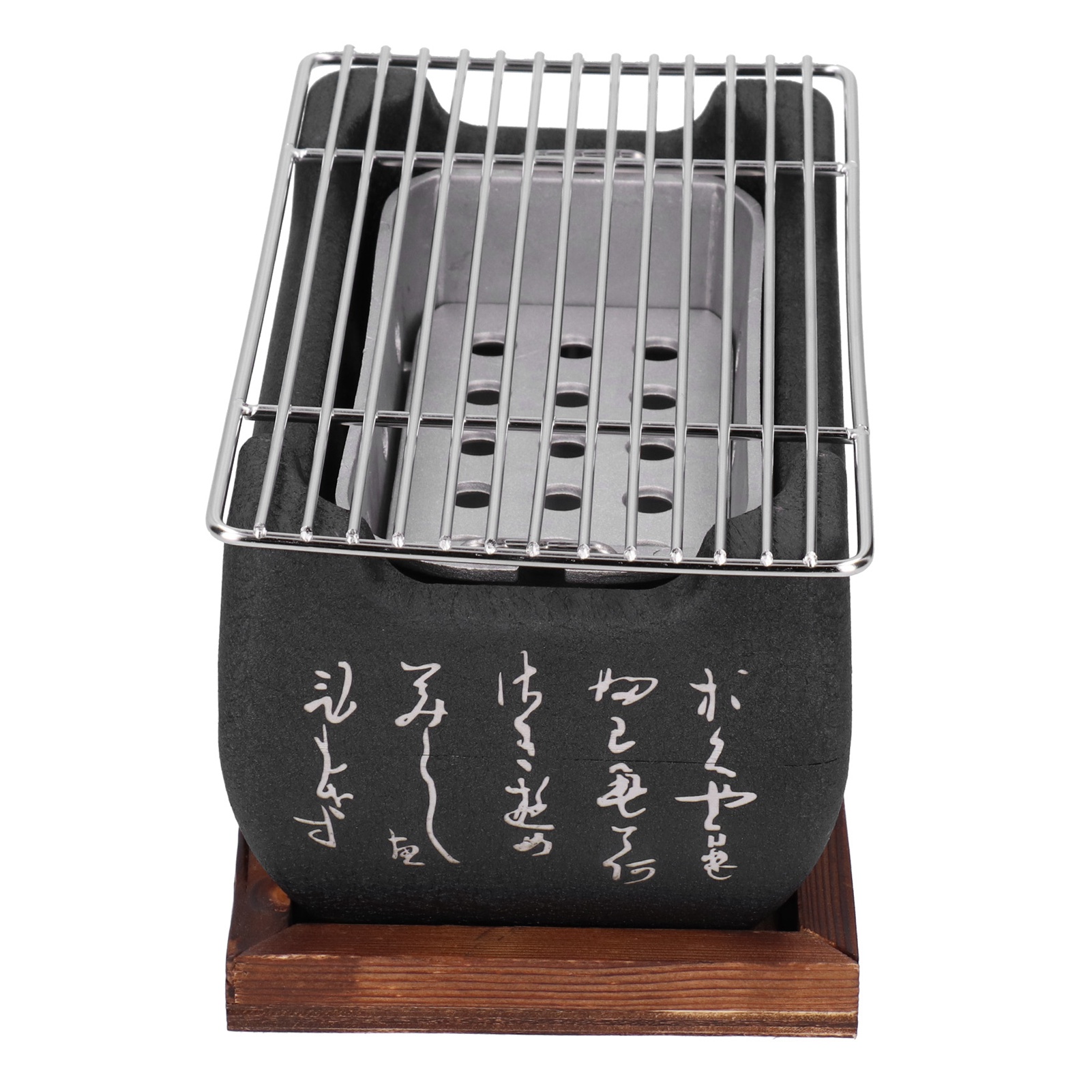 Japanischer Mini-grill, Aluminium-holzkohleofen, Ofenzubehör