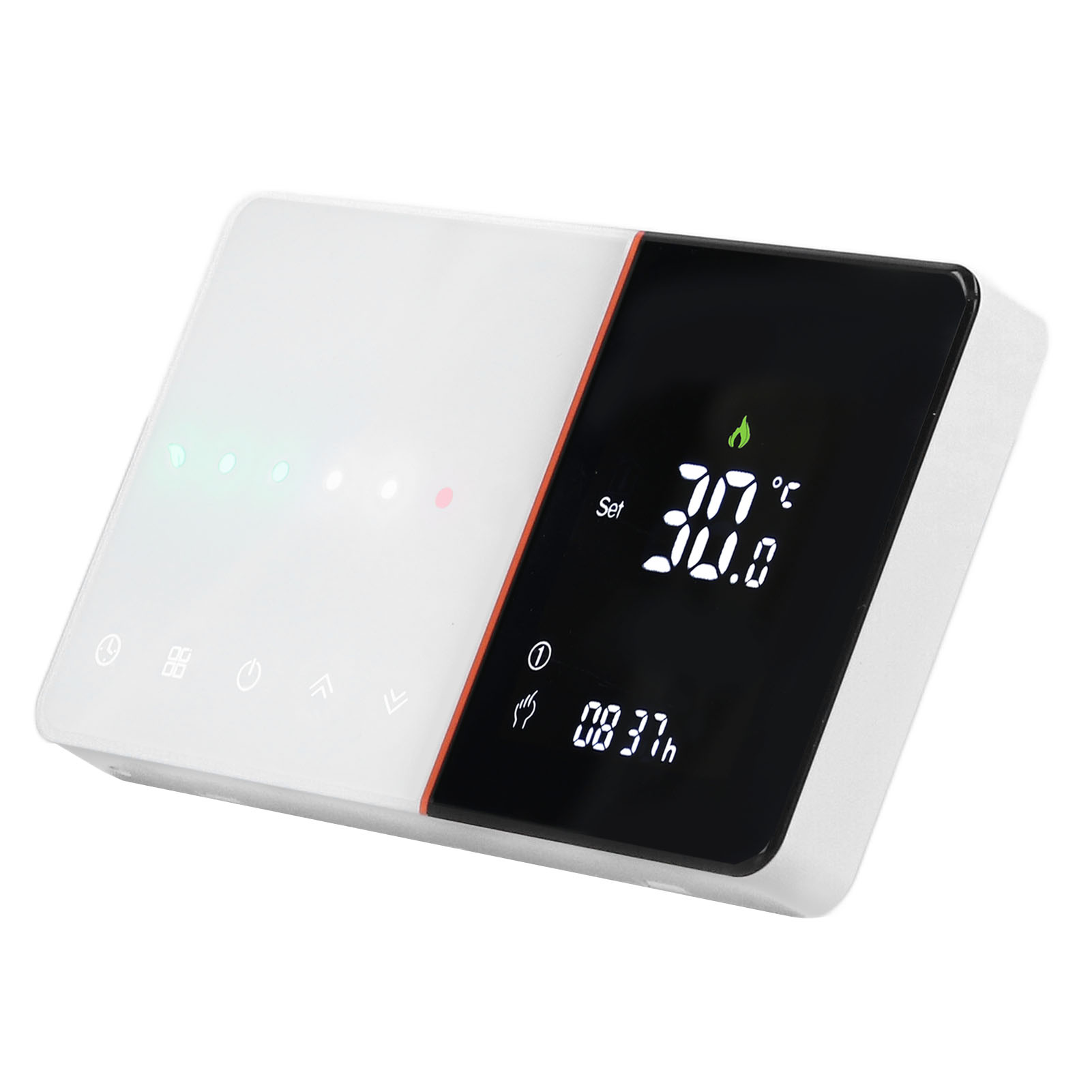 Programmierbarer Smart-thermostat Mit Schieberegler, Timer, Negativem Lcd-display, Wlan Und Sprachsteuerung, 95–240 V