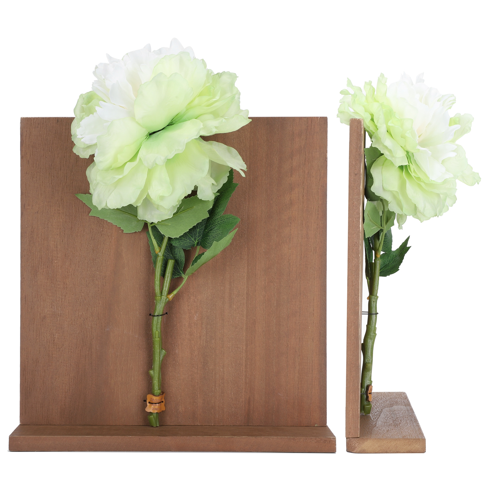 Hängende Künstliche Blumenwanddekoration Mit Holzschild Für Wohn- Und Schlafzimmer