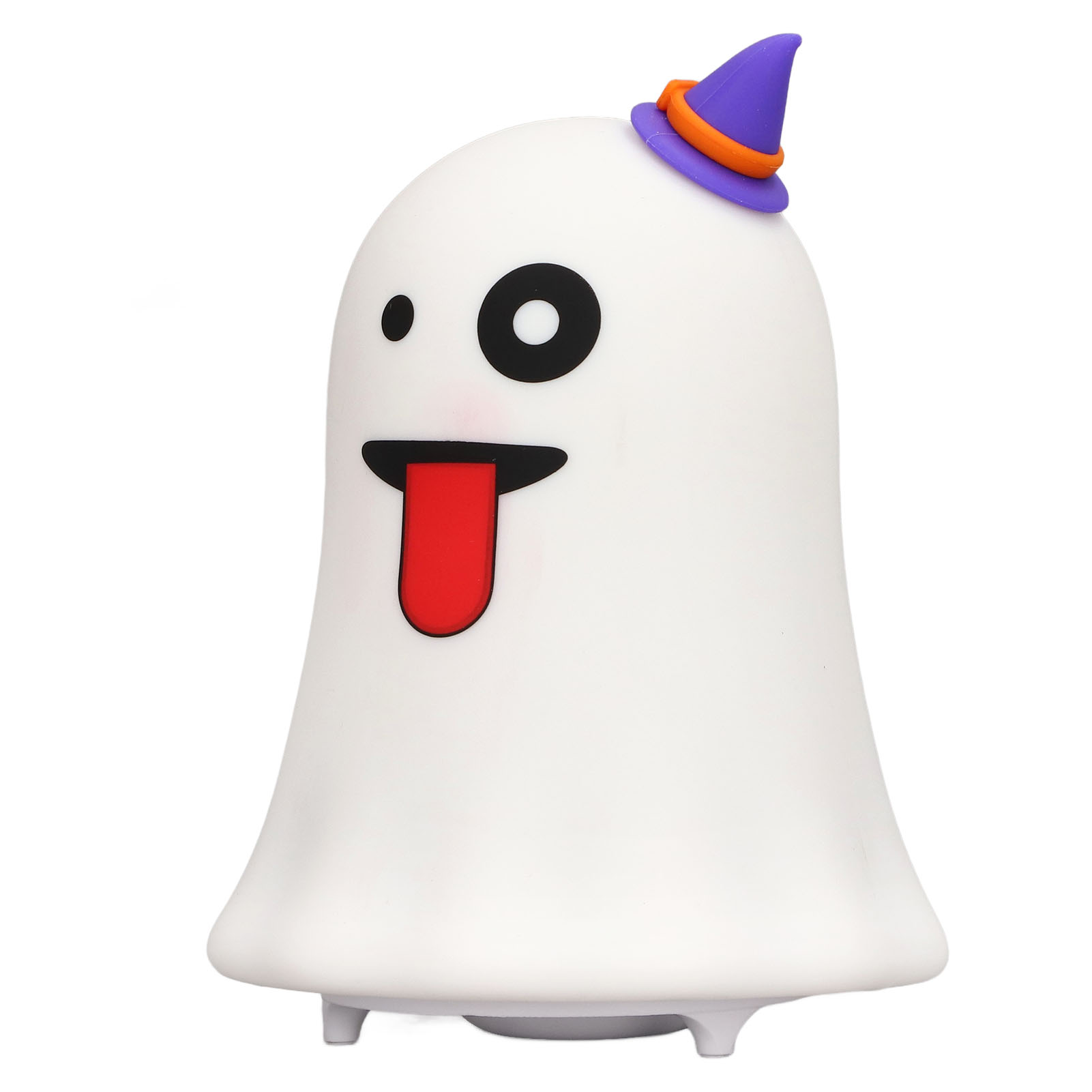 7-farbiges Led-geister-nachtlicht, Nachttischlampe Aus Silikon Und Abs, Usb-aufladbar, Für Kinderzimmer Und Halloween-dekoration