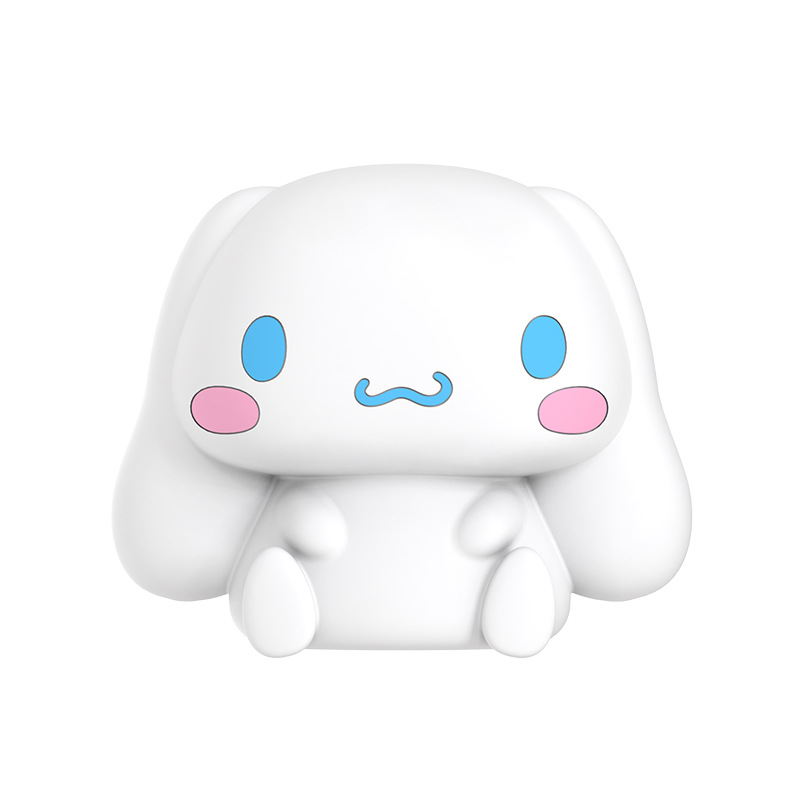 Cinnamoroll Miniatur-nachtlicht, Sanftes Cartoon-licht Mit Touch-steuerung, Augenschutz, Silikon, Nachtlicht Fürs Kinderzimmer