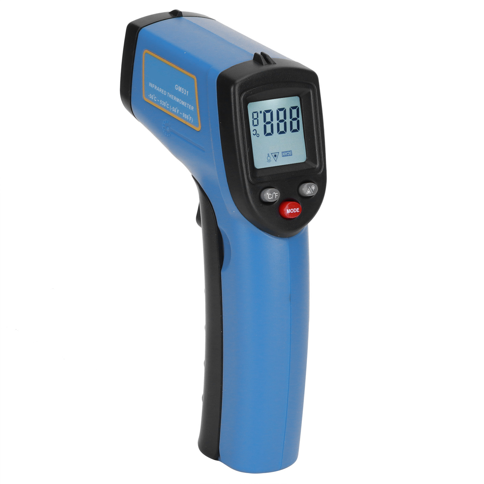 Tragbares Digitales Infrarot-thermometer -50 Bis 530 °c, Elektrisches Handthermometer