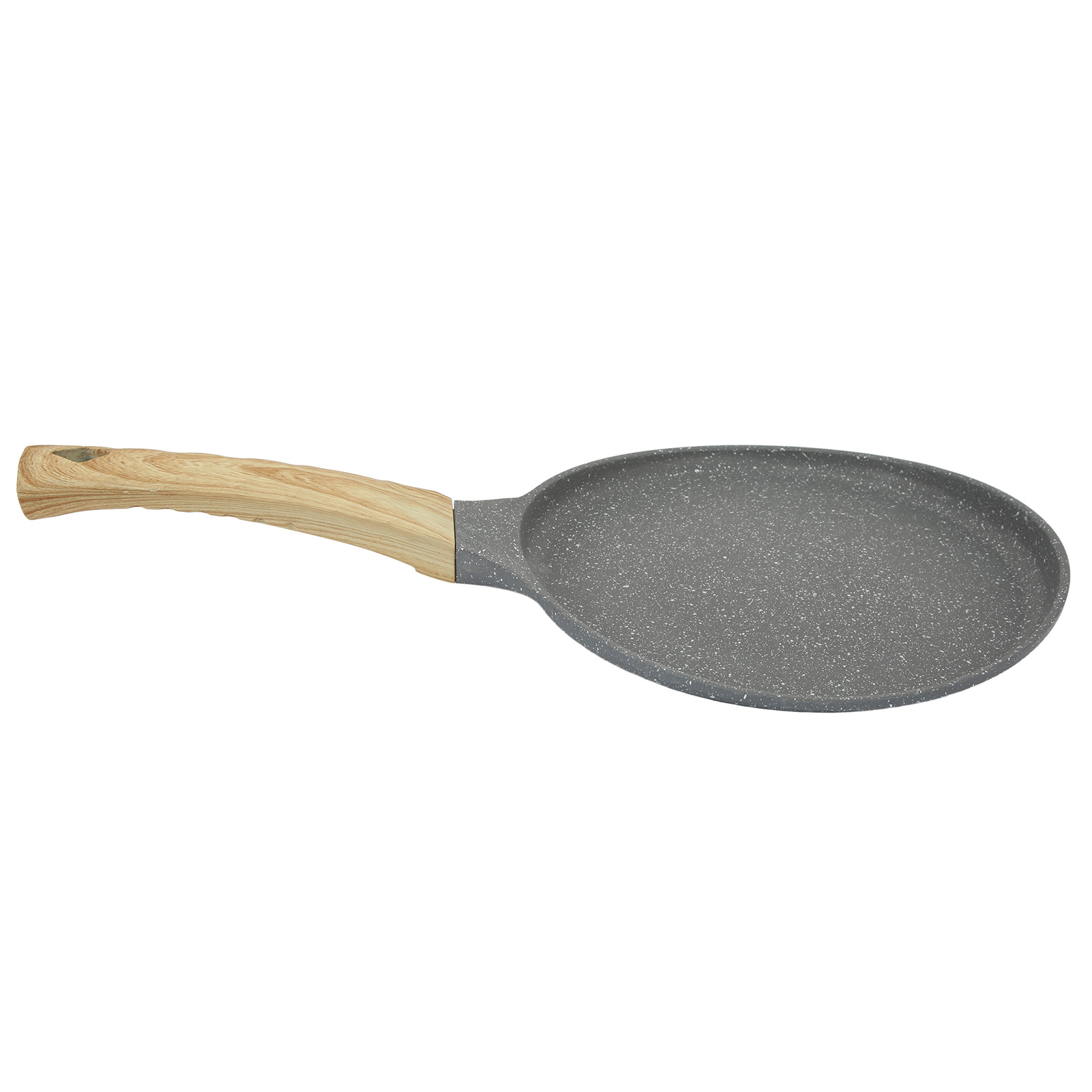 Flache Bratpfanne, Gleichmäßig Antihaftbeschichtet, Küchenutensil Mit Griff, 20 Cm