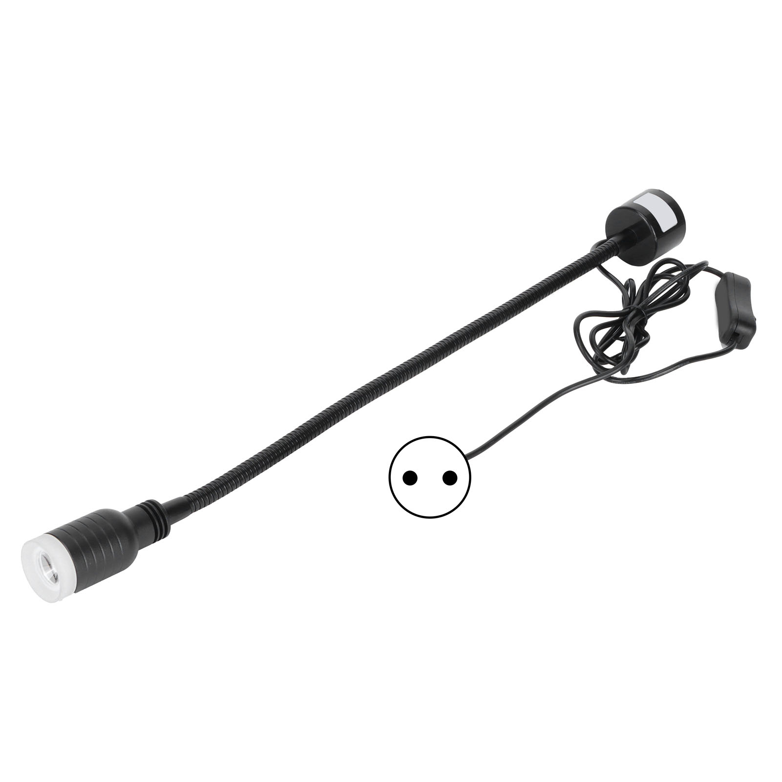 Universelle, Verstellbare 5w Led-werkstattlampe Mit Magnetfuß Für Wartungsarbeiten, Eu-stecker 110-220v.