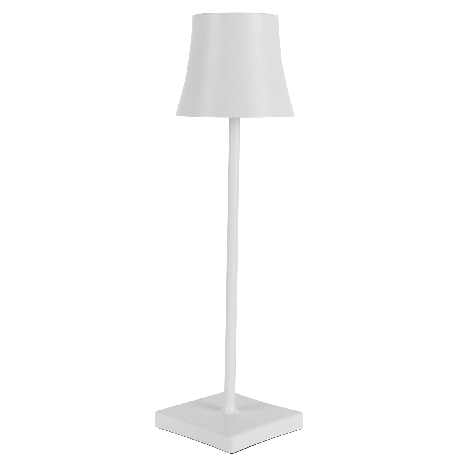 Wiederaufladbare Led-schreibtischlampe Mit Usb-anschluss Und Touch-funktion, Einstellbarer Helligkeit, Ideal Für Wohnzimmer, Bar, Zum Lesen Und Für Bücher – Weiß