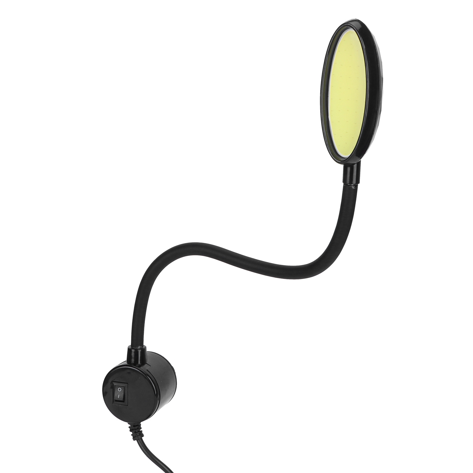 8-w-nählampe Mit 48 Cob-leds, Schwanenhals Mit Magnetfuß, Eu-stecker, Ac/dc 85–265 V