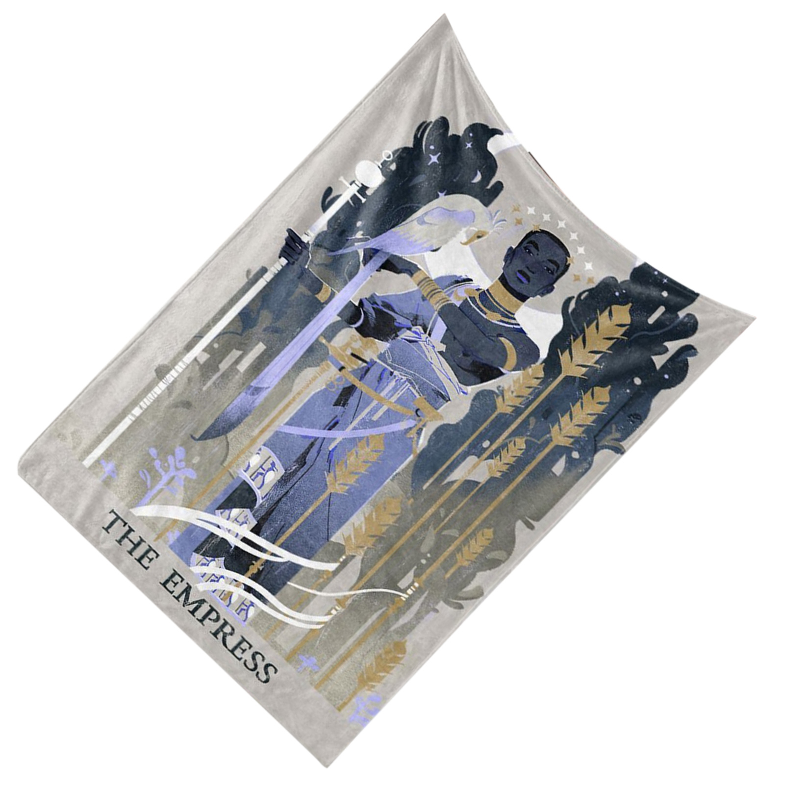 Personalisierte Tarotmatte Bl839-4 80x100cm, Weicher Bezug Mit Mystischen Mustern, Spirituelle Dekoration Oder Spielzubehör