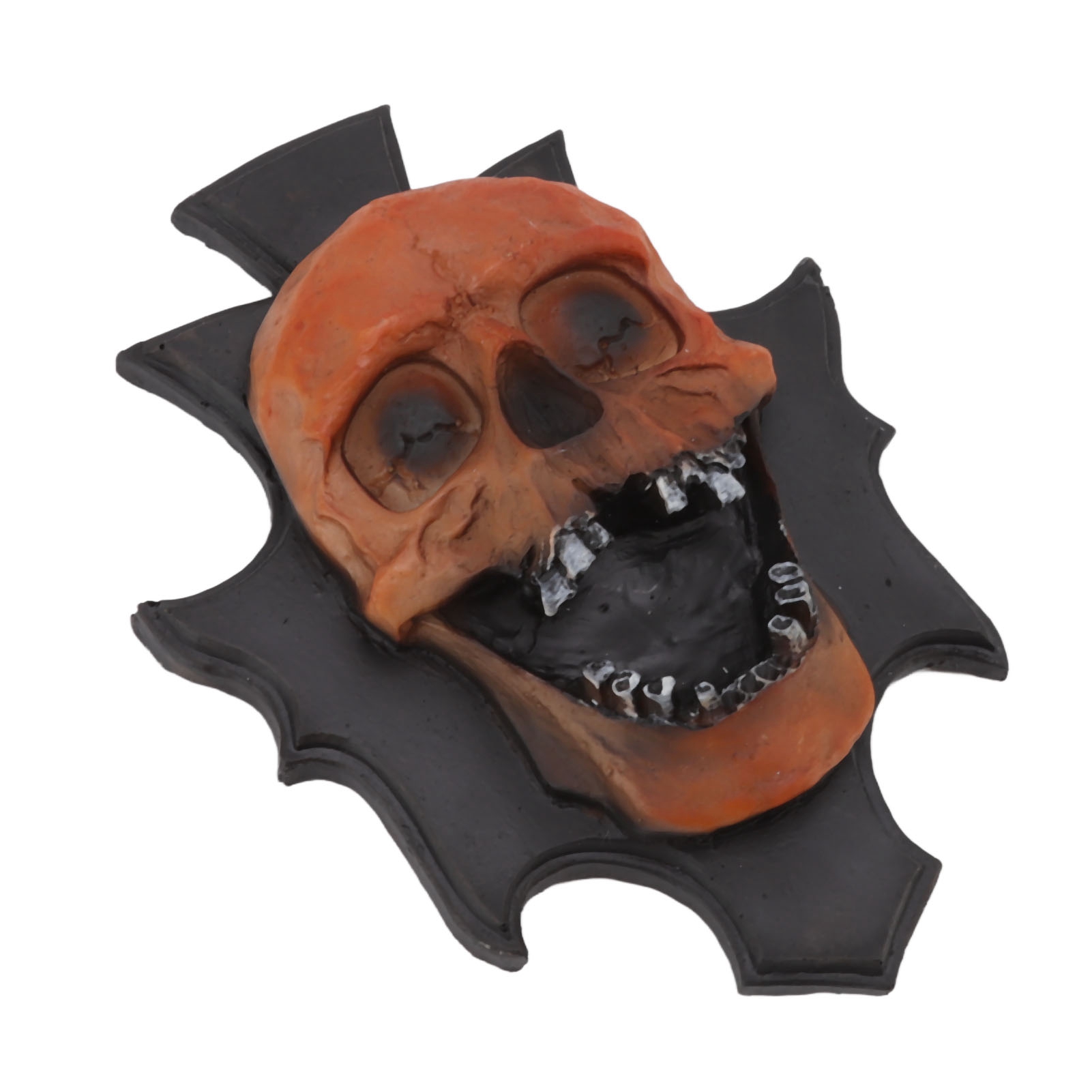 Dekorative Totenkopflampe Aus Kunstharz, Leuchtendes Wandskelett Für Halloween, Hängendes Nachtlicht, Festliche Dekoration.